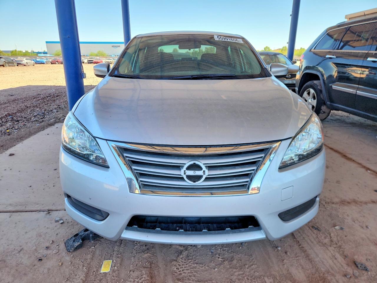 2015 Nissan Sentra S Silver vin: 3N1AB7AP7FY244703
