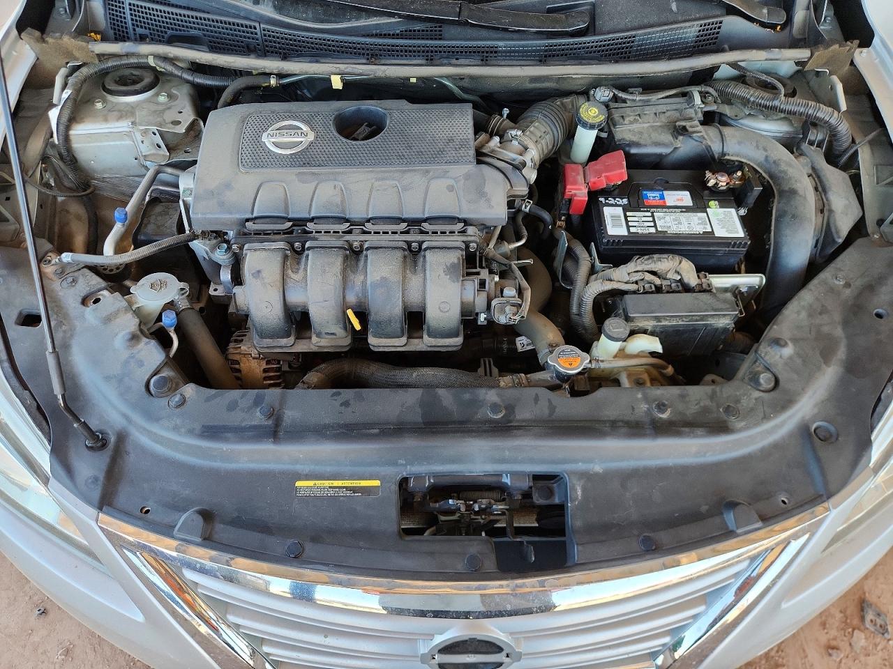 2015 Nissan Sentra S Silver vin: 3N1AB7AP7FY244703