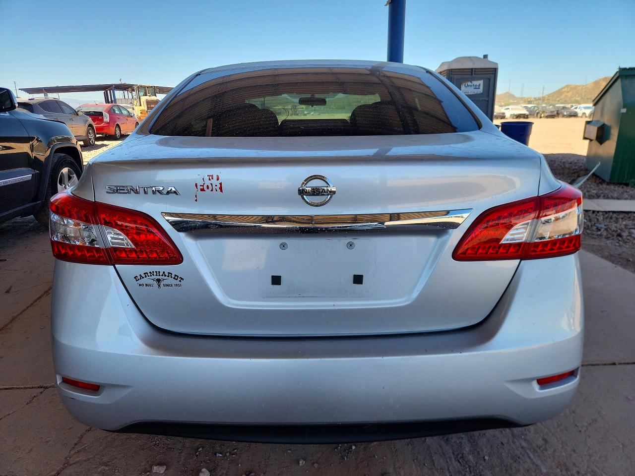 2015 Nissan Sentra S Silver vin: 3N1AB7AP7FY244703
