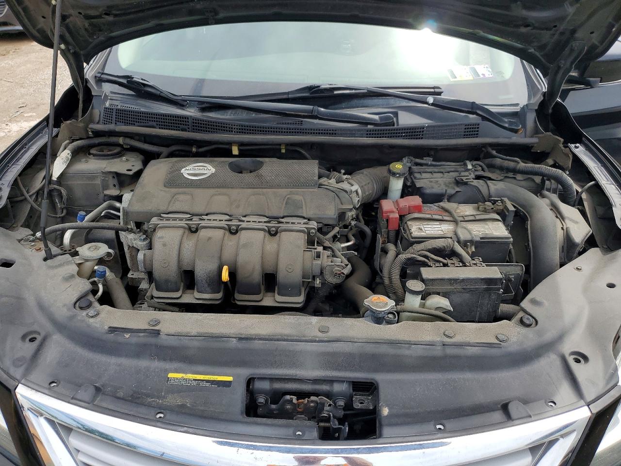 2015 Nissan Sentra S Black vin: 3N1AB7AP7FY249335