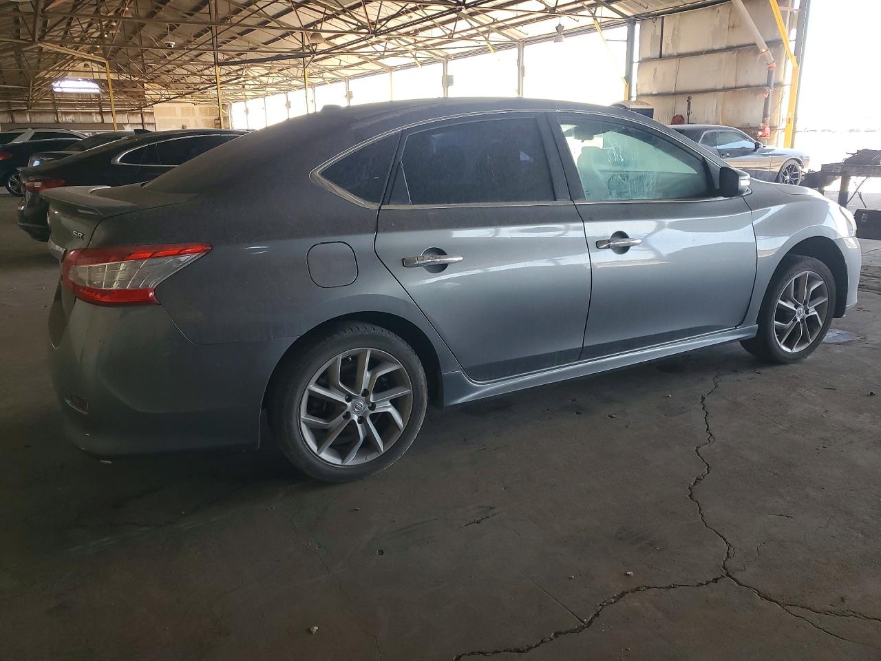 2015 Nissan Sentra Sr Gray vin: 3N1AB7AP7FY250985