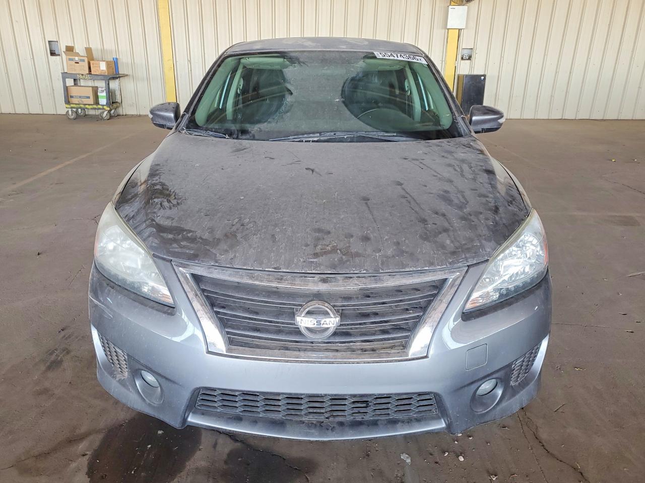 2015 Nissan Sentra Sr Gray vin: 3N1AB7AP7FY250985