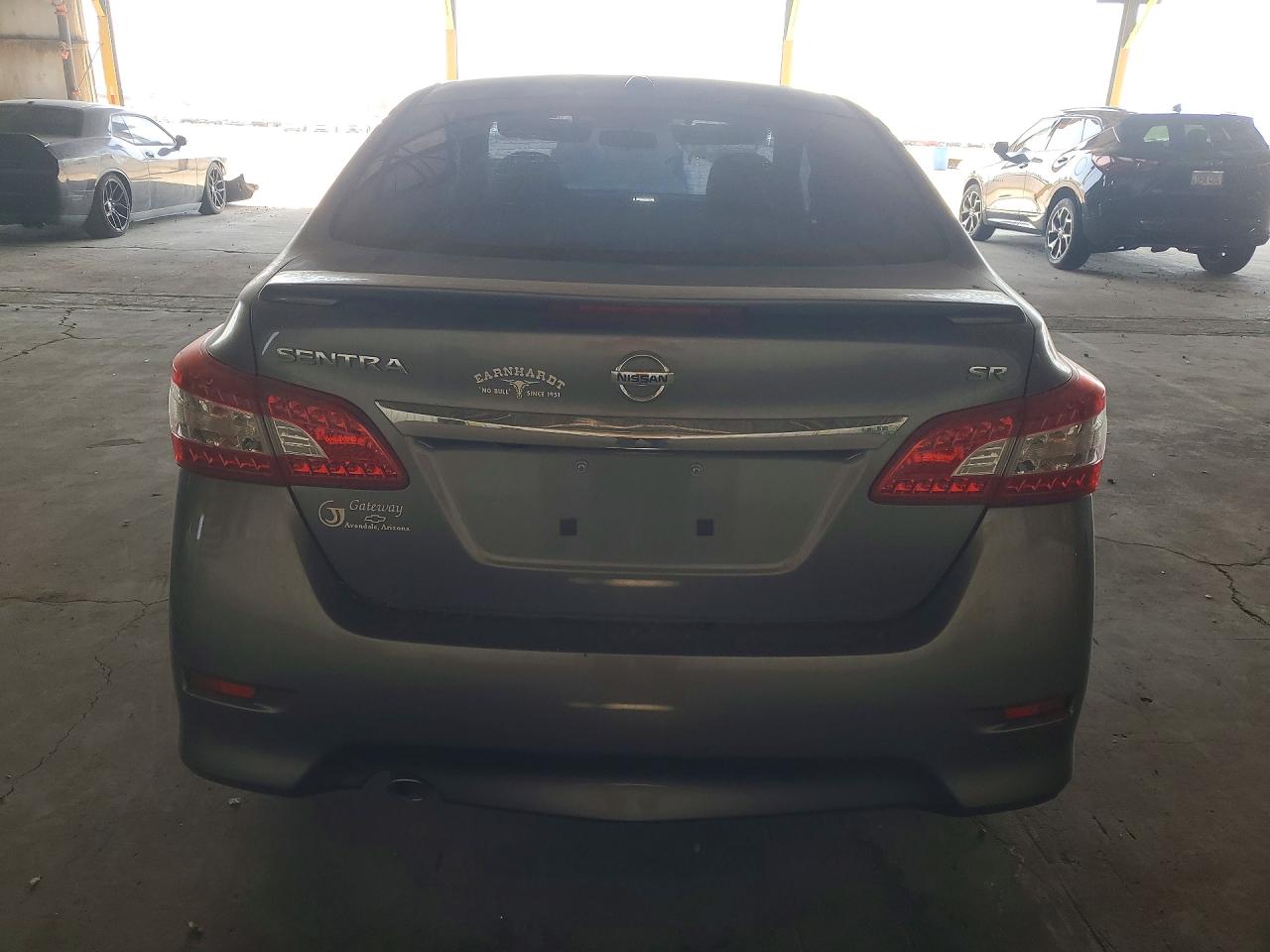 2015 Nissan Sentra Sr Gray vin: 3N1AB7AP7FY250985