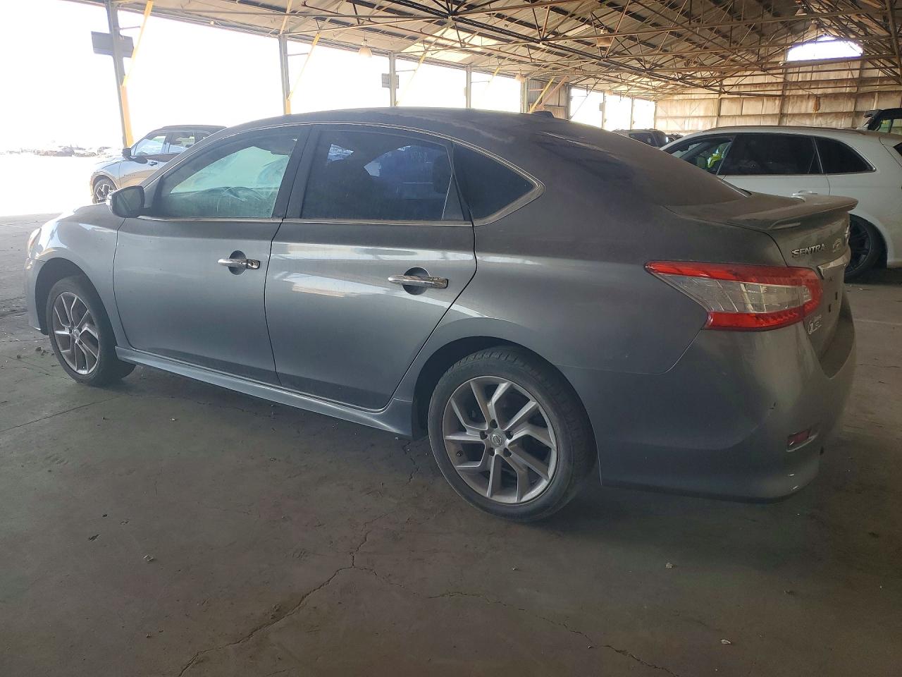 2015 Nissan Sentra Sr Gray vin: 3N1AB7AP7FY250985