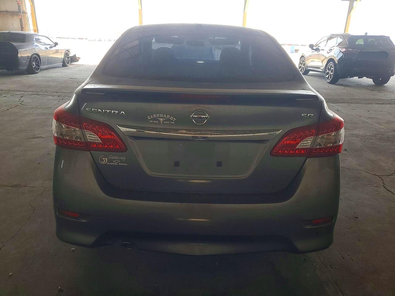 2015 Nissan Sentra Sr Gray vin: 3N1AB7AP7FY250985