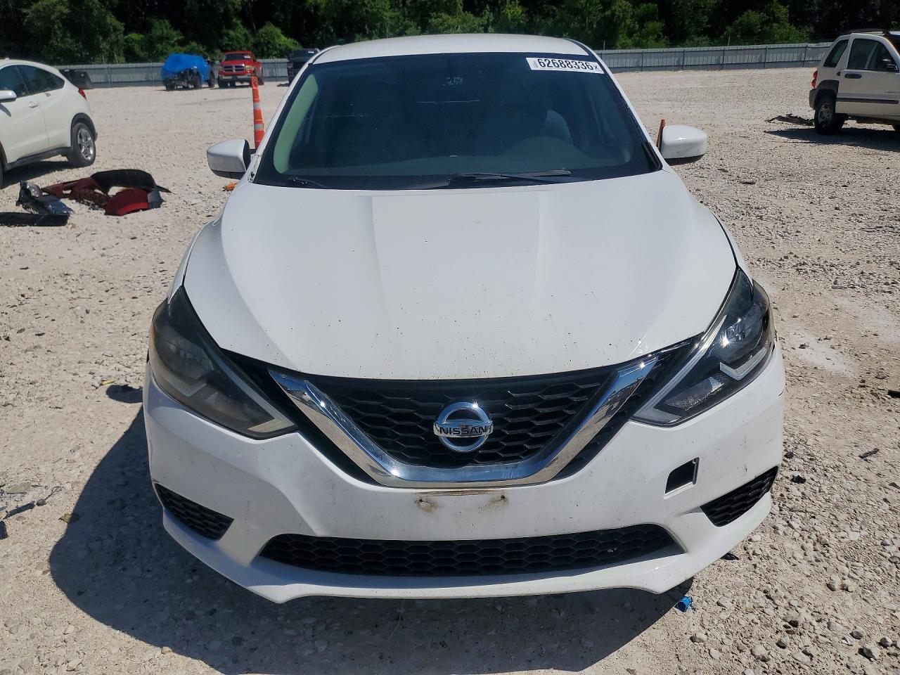 2015 Nissan Sentra Sv White vin: 3N1AB7AP7FY251313