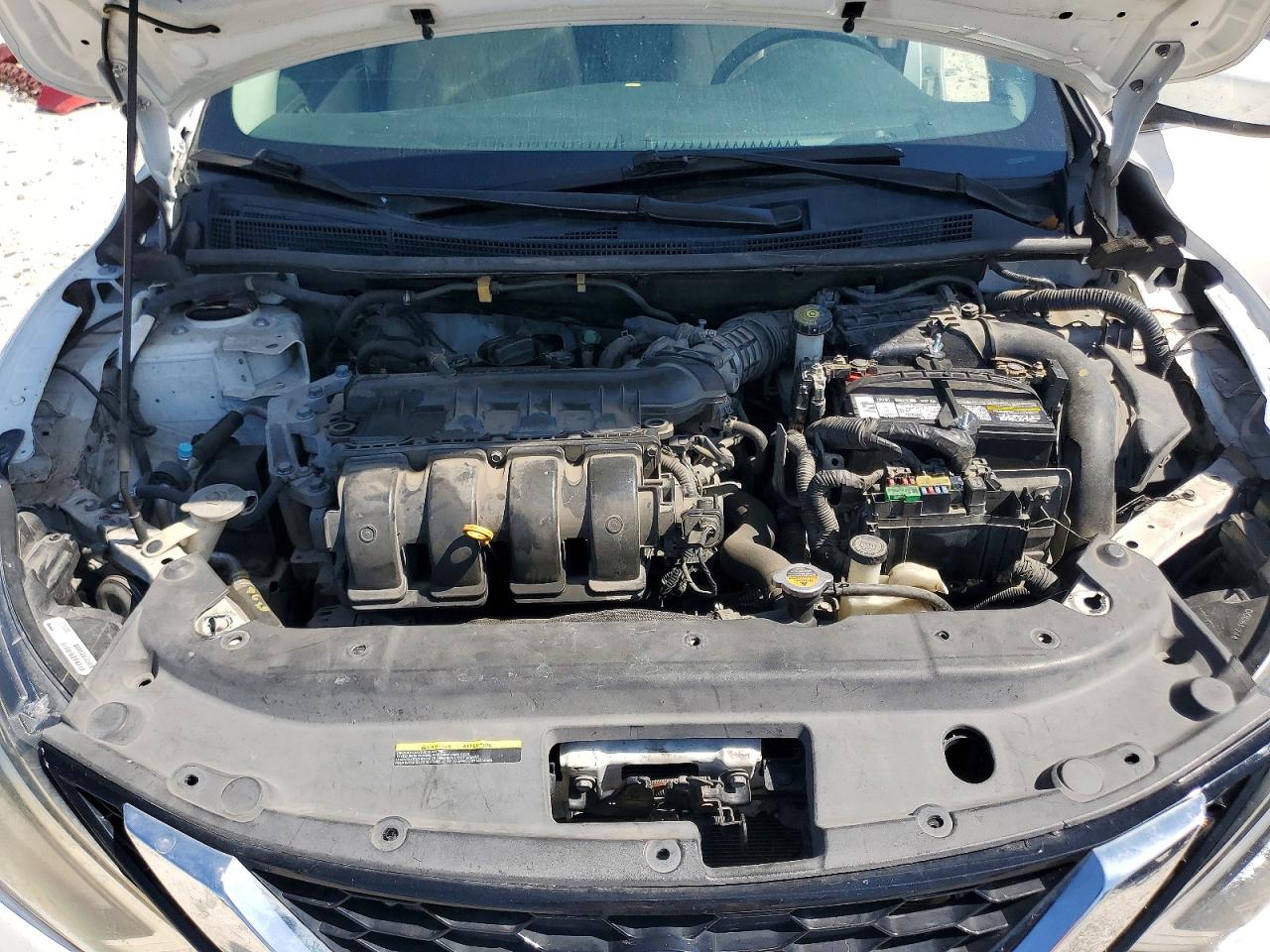 2015 Nissan Sentra Sv White vin: 3N1AB7AP7FY251313