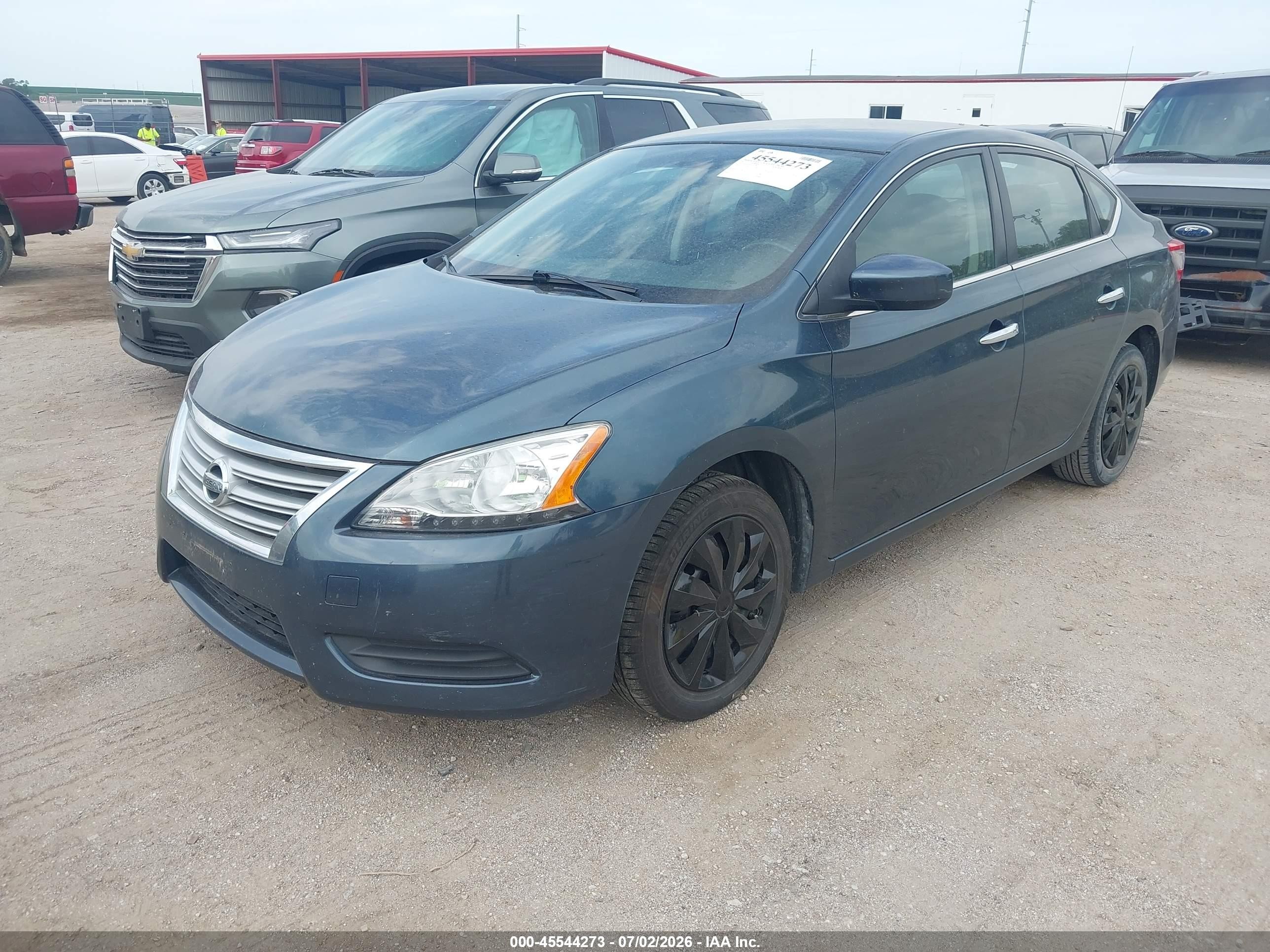 2015 Nissan Sentra Fe+ S/s/sl/sr/sv Gray vin: 3N1AB7AP7FY252588