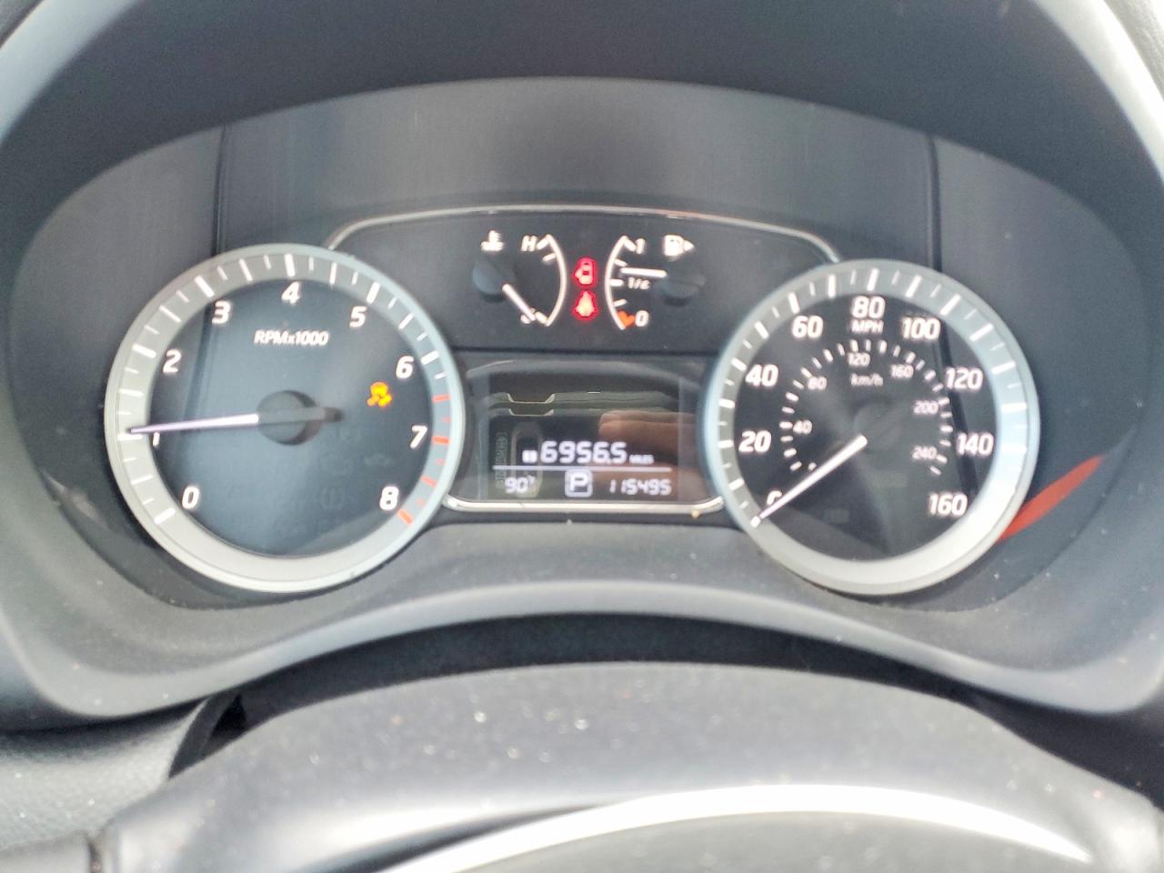 2015 Nissan Sentra Sv Серый vin: 3N1AB7AP7FY255992