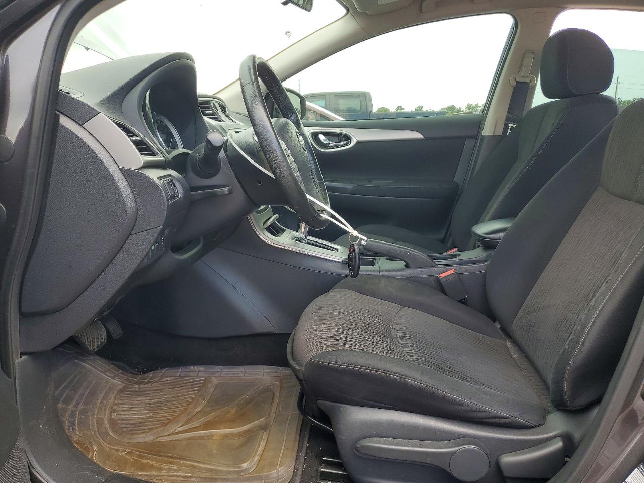 2015 Nissan Sentra Sv Серый vin: 3N1AB7AP7FY255992