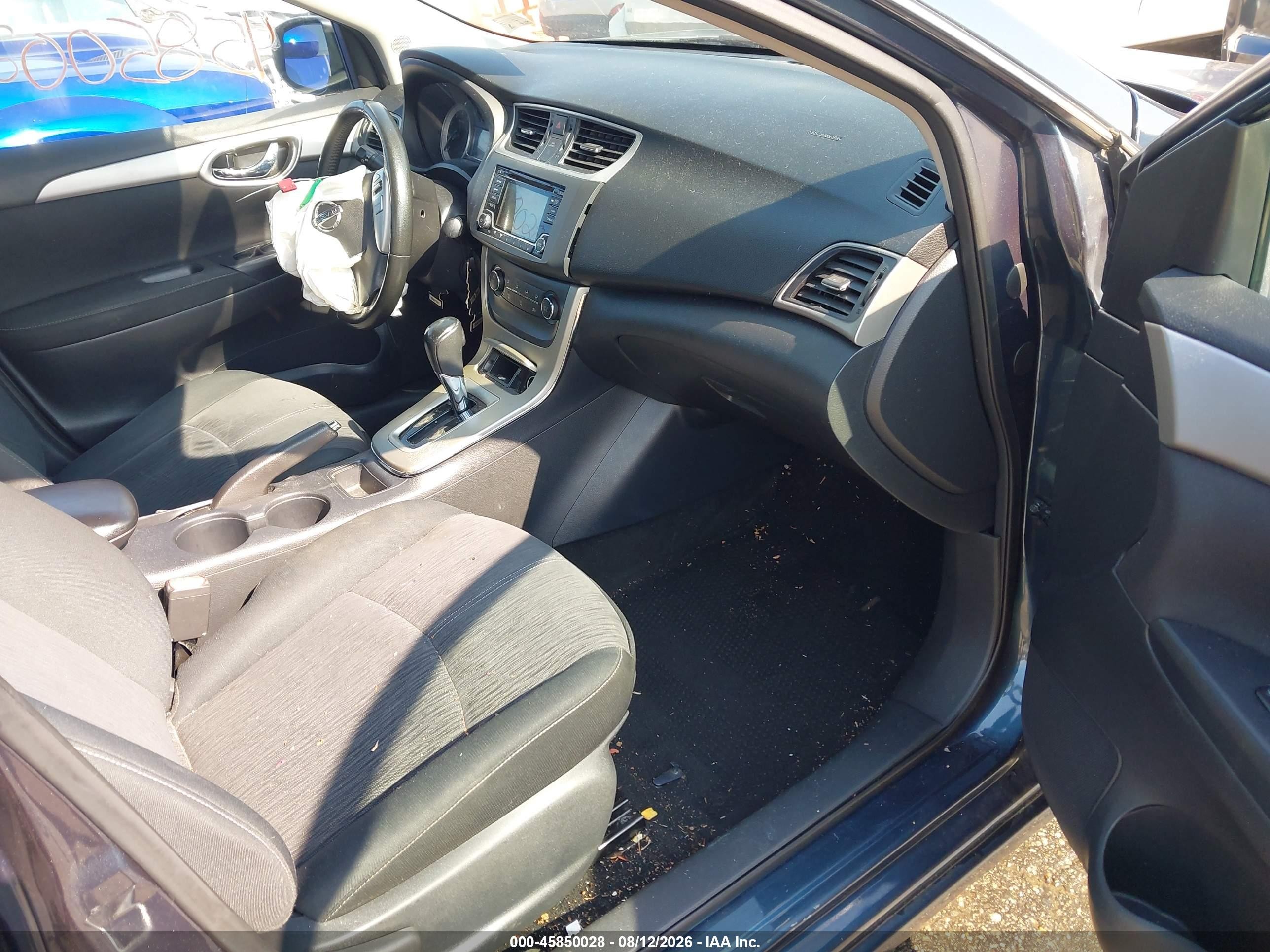 2015 Nissan Sentra Fe+ S/s/sl/sr/sv Синий vin: 3N1AB7AP7FY261100