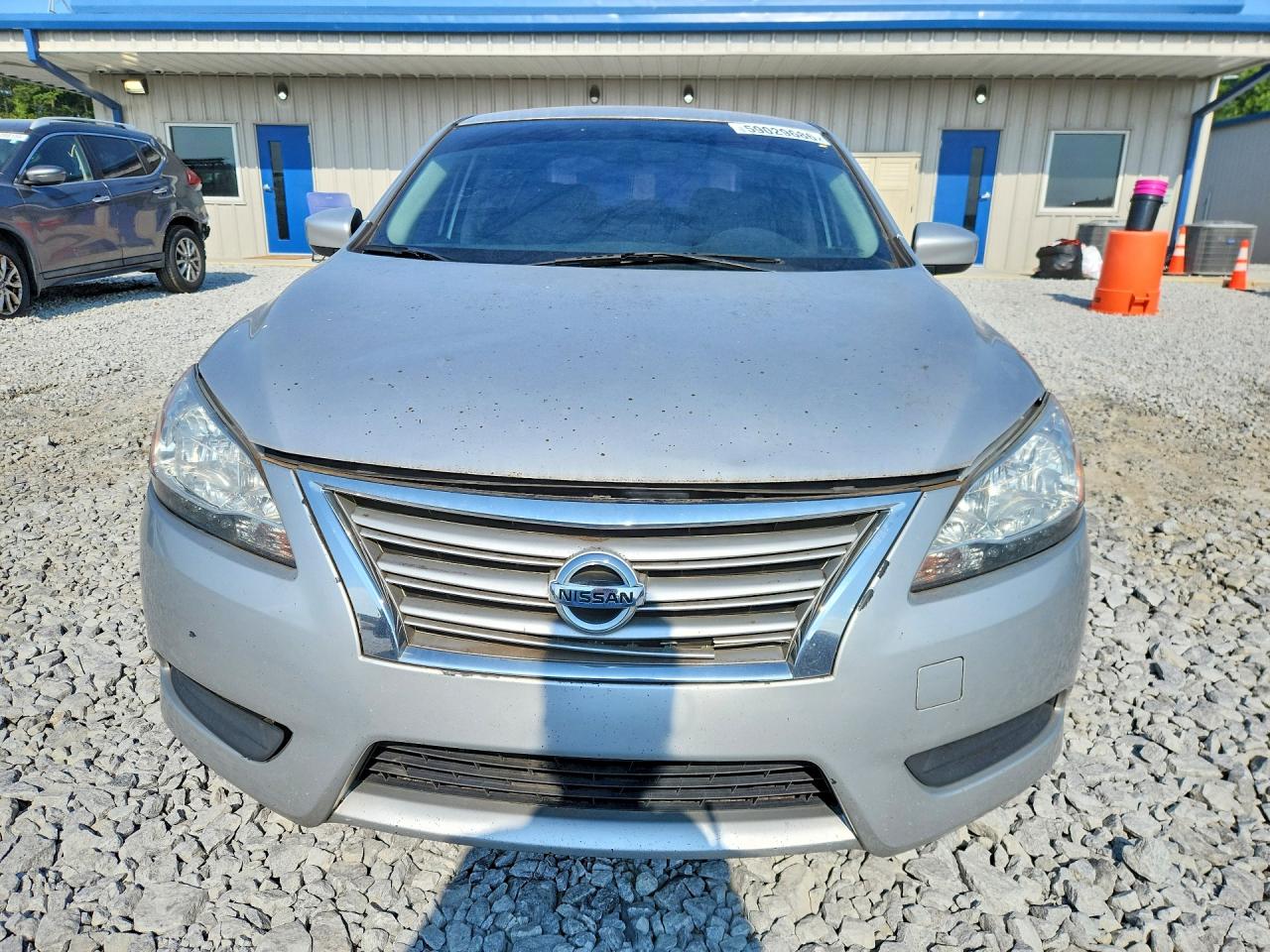 2015 Nissan Sentra Sv Silver vin: 3N1AB7AP7FY264398