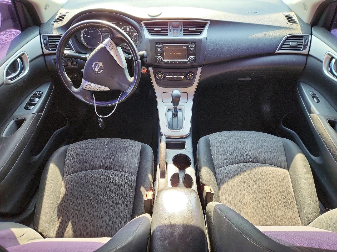 2015 Nissan Sentra Sv Silver vin: 3N1AB7AP7FY264398