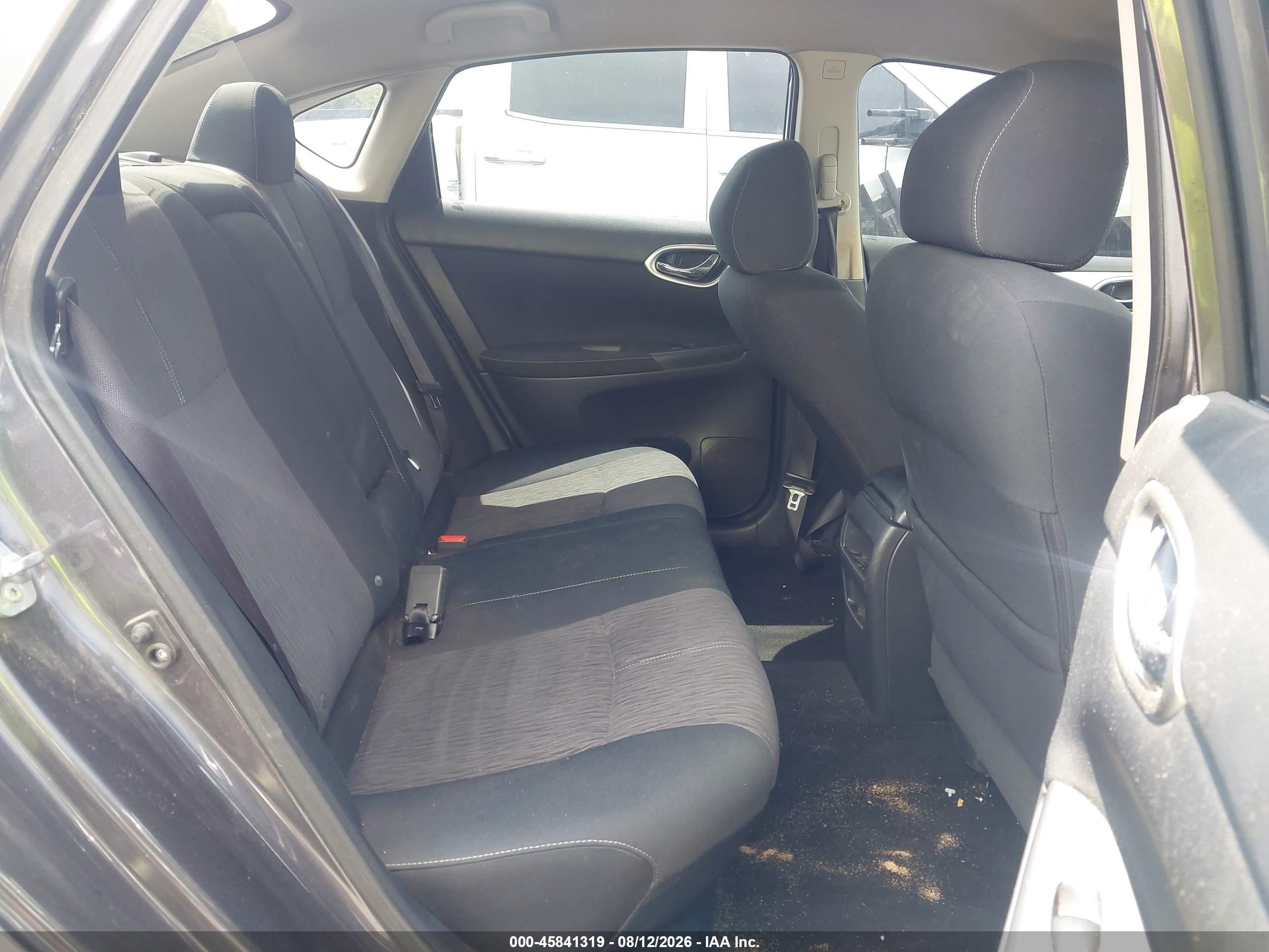 2015 Nissan Sentra Sv Серый vin: 3N1AB7AP7FY269617