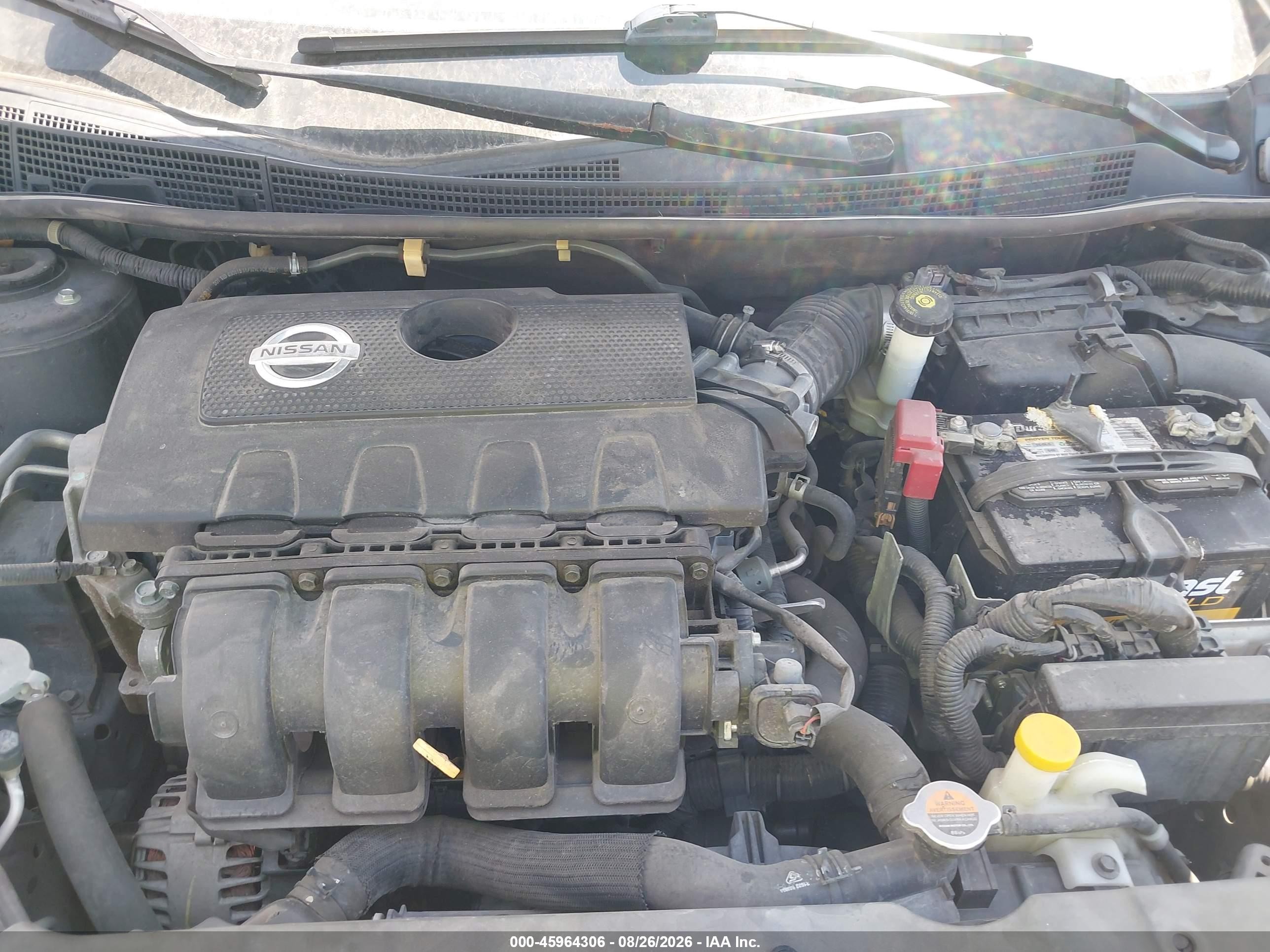 2015 Nissan Sentra Fe+ S/s/sl/sr/sv Черный vin: 3N1AB7AP7FY272730