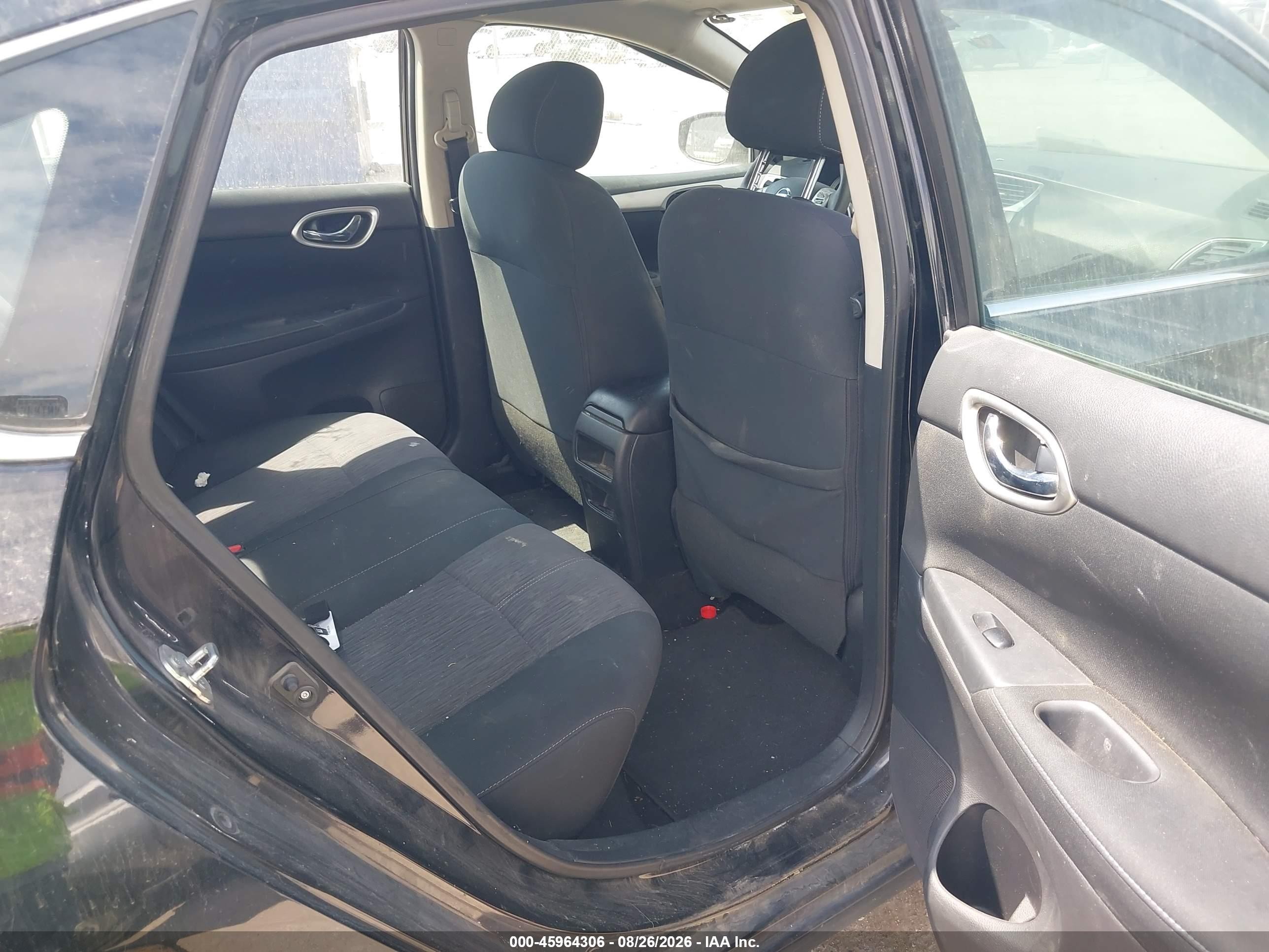 2015 Nissan Sentra Fe+ S/s/sl/sr/sv Черный vin: 3N1AB7AP7FY272730