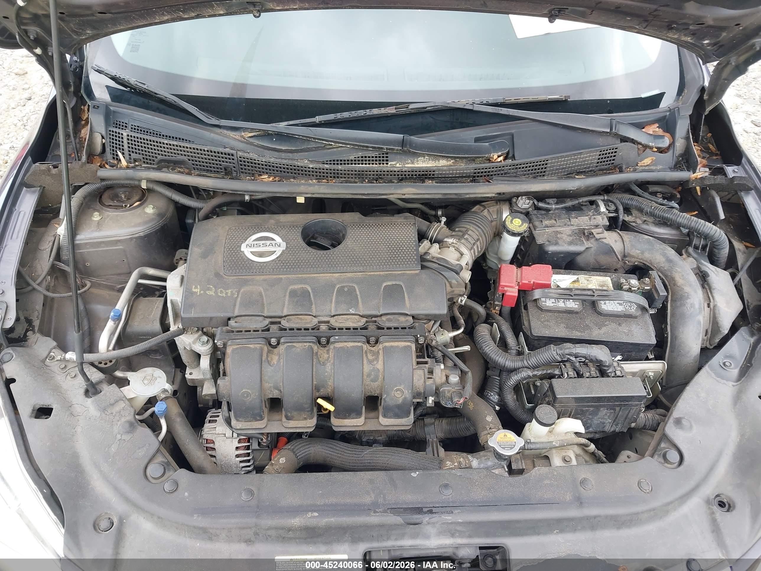 2015 Nissan Sentra Sr Серый vin: 3N1AB7AP7FY280245