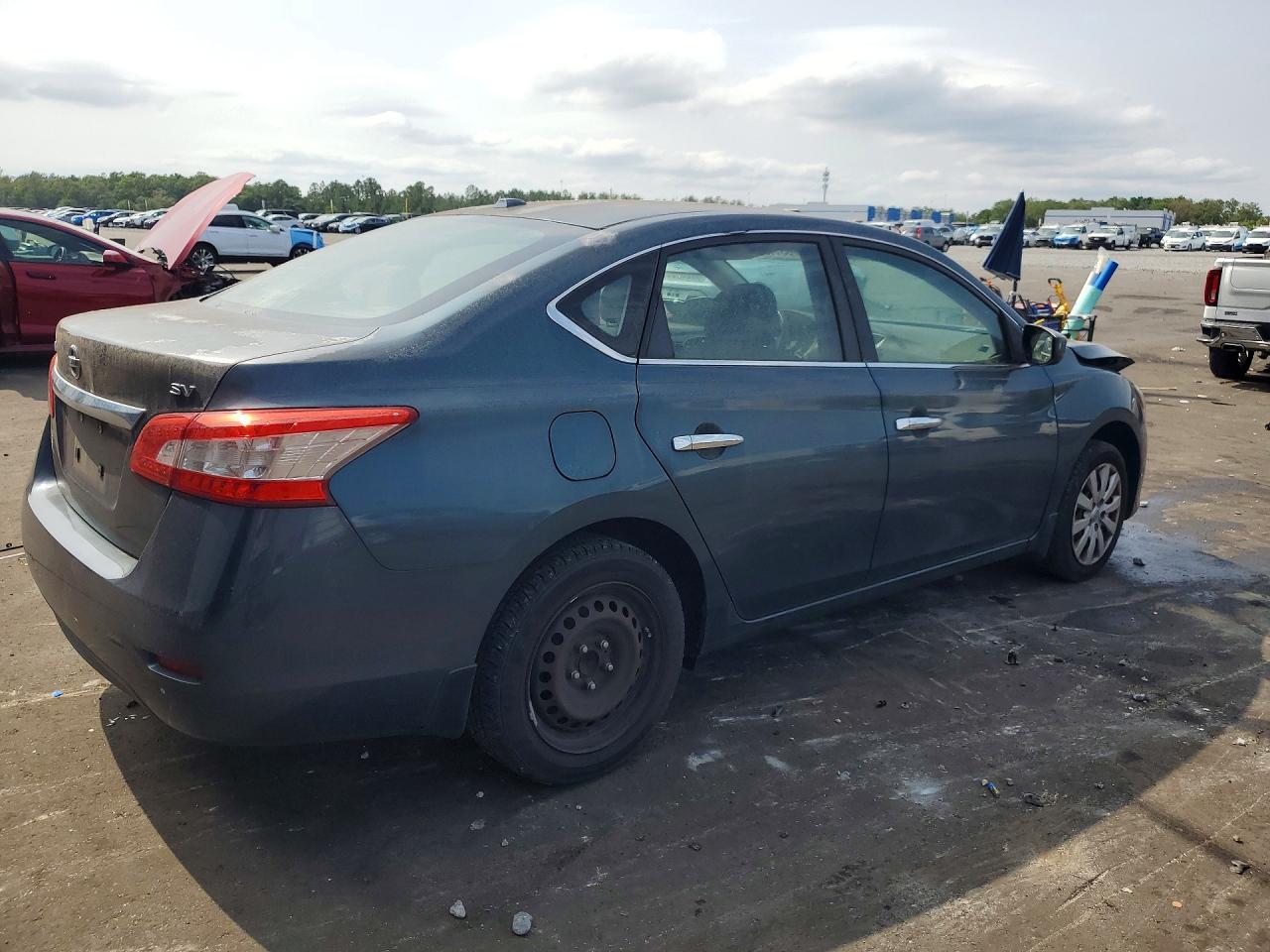 2015 Nissan Sentra Sv Charcoal vin: 3N1AB7AP7FY282299