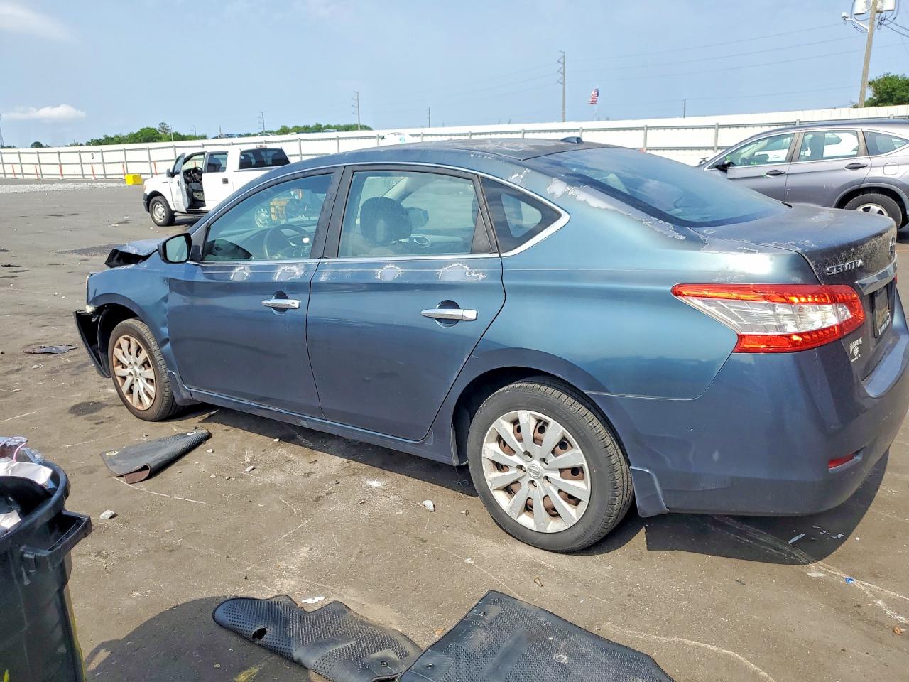 2015 Nissan Sentra Sv Charcoal vin: 3N1AB7AP7FY282299