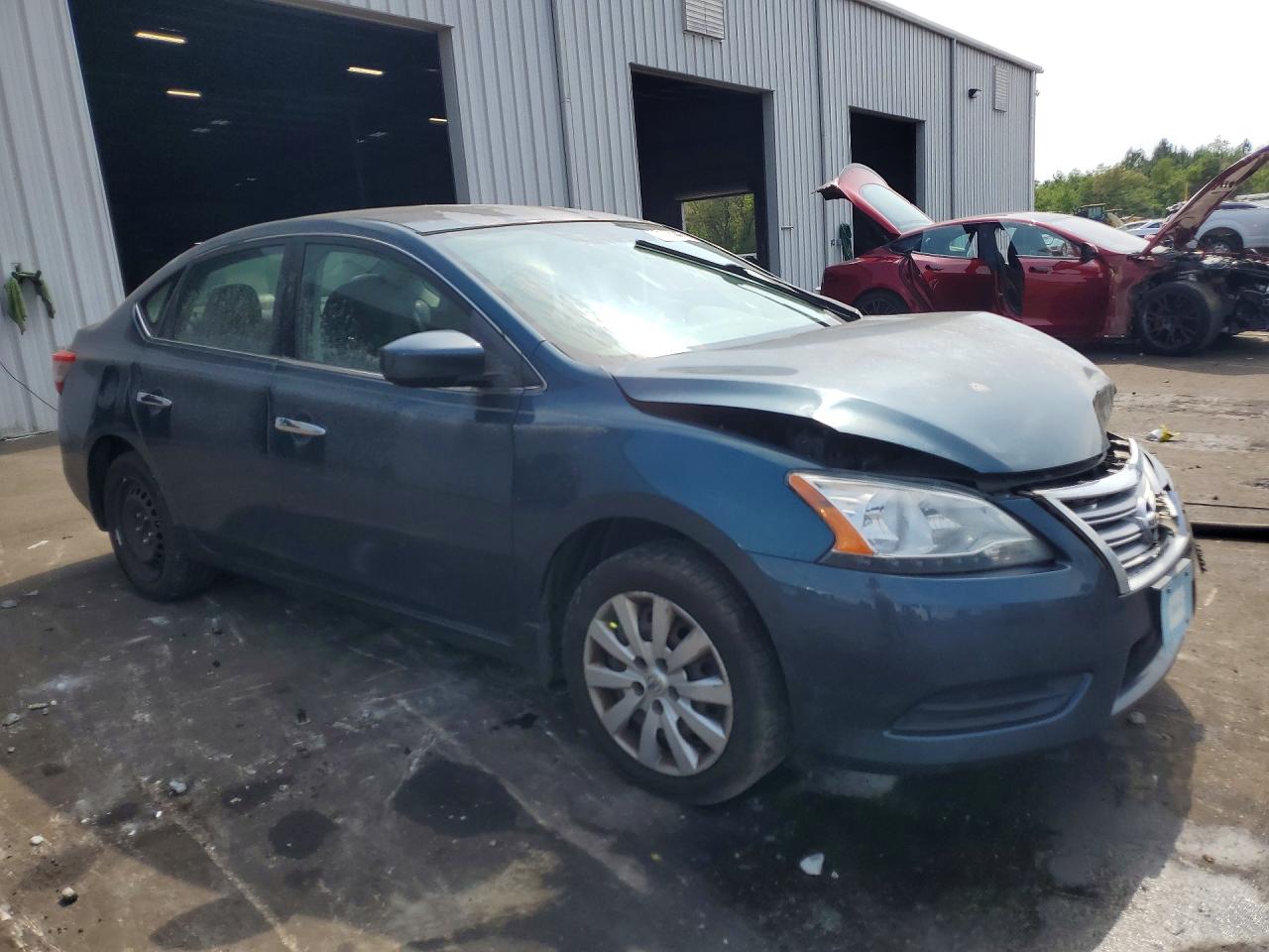 2015 Nissan Sentra Sv Charcoal vin: 3N1AB7AP7FY282299