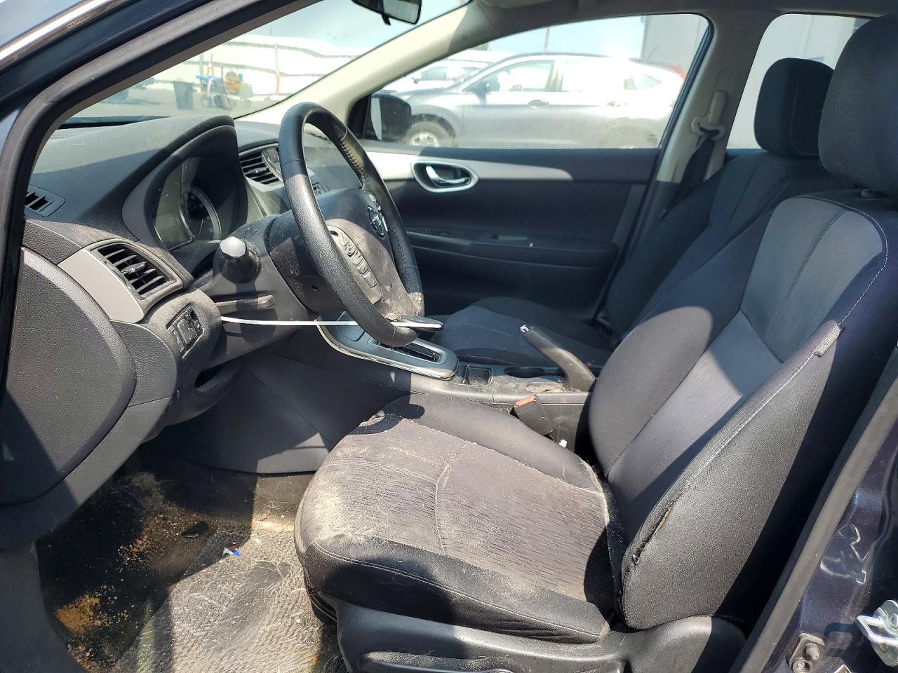 2015 Nissan Sentra Sv Charcoal vin: 3N1AB7AP7FY282299