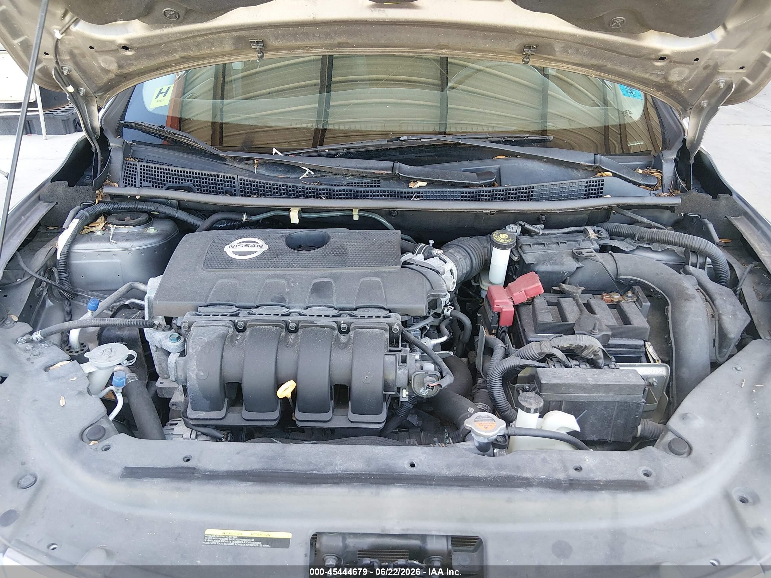 2015 Nissan Sentra S Gray vin: 3N1AB7AP7FY284215