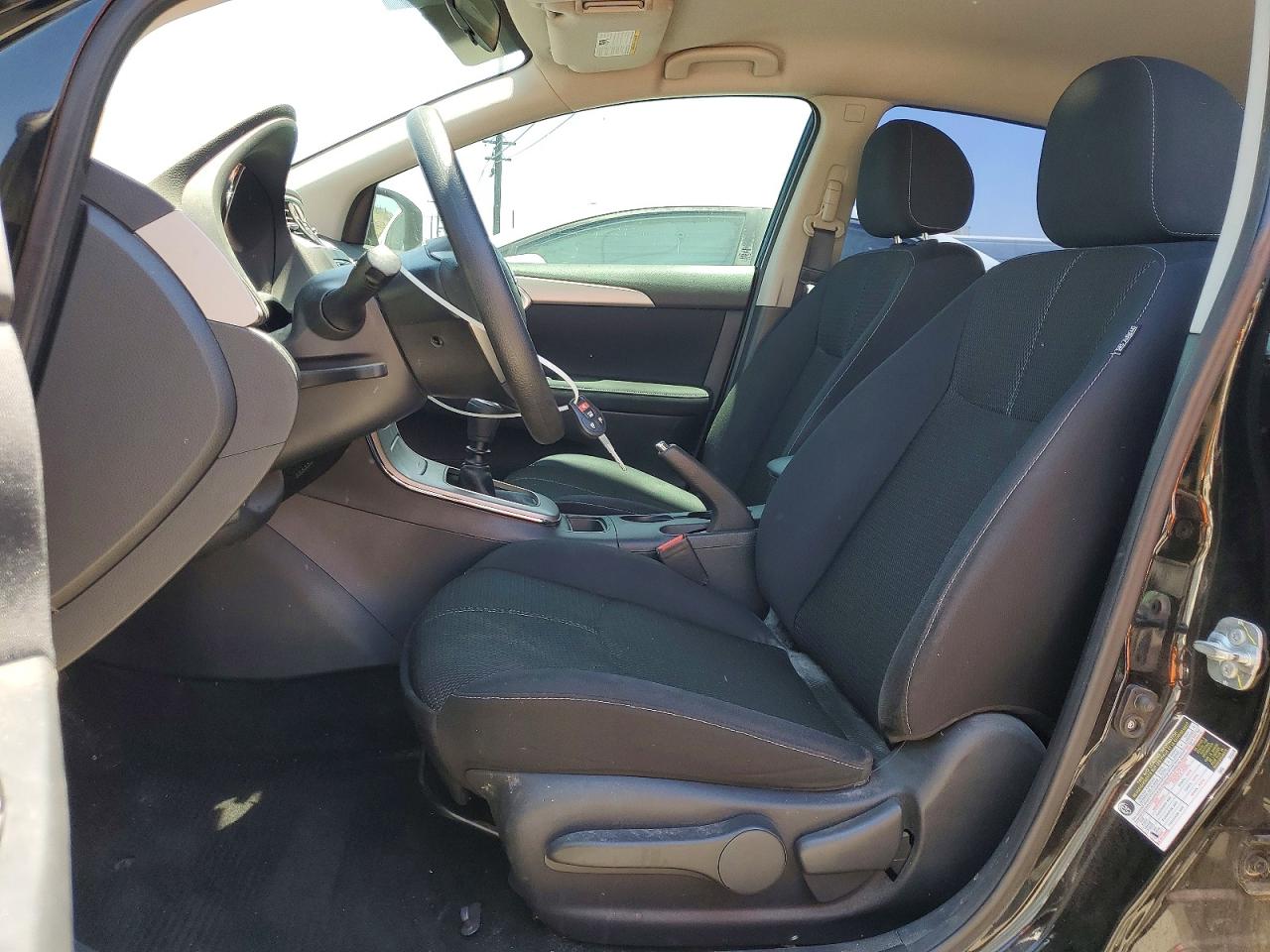 2015 Nissan Sentra S Black vin: 3N1AB7AP7FY286577