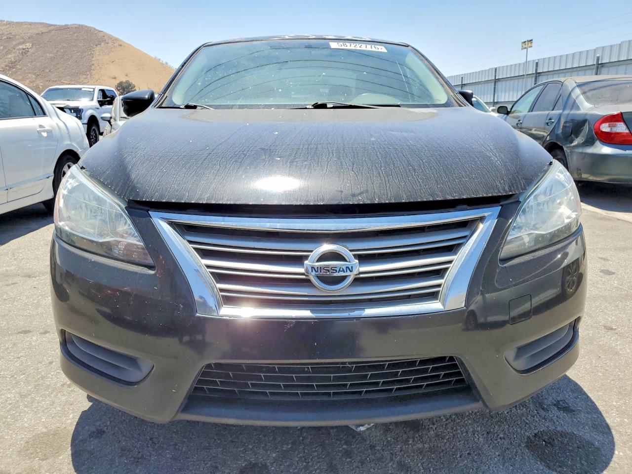 2015 Nissan Sentra S Black vin: 3N1AB7AP7FY286577