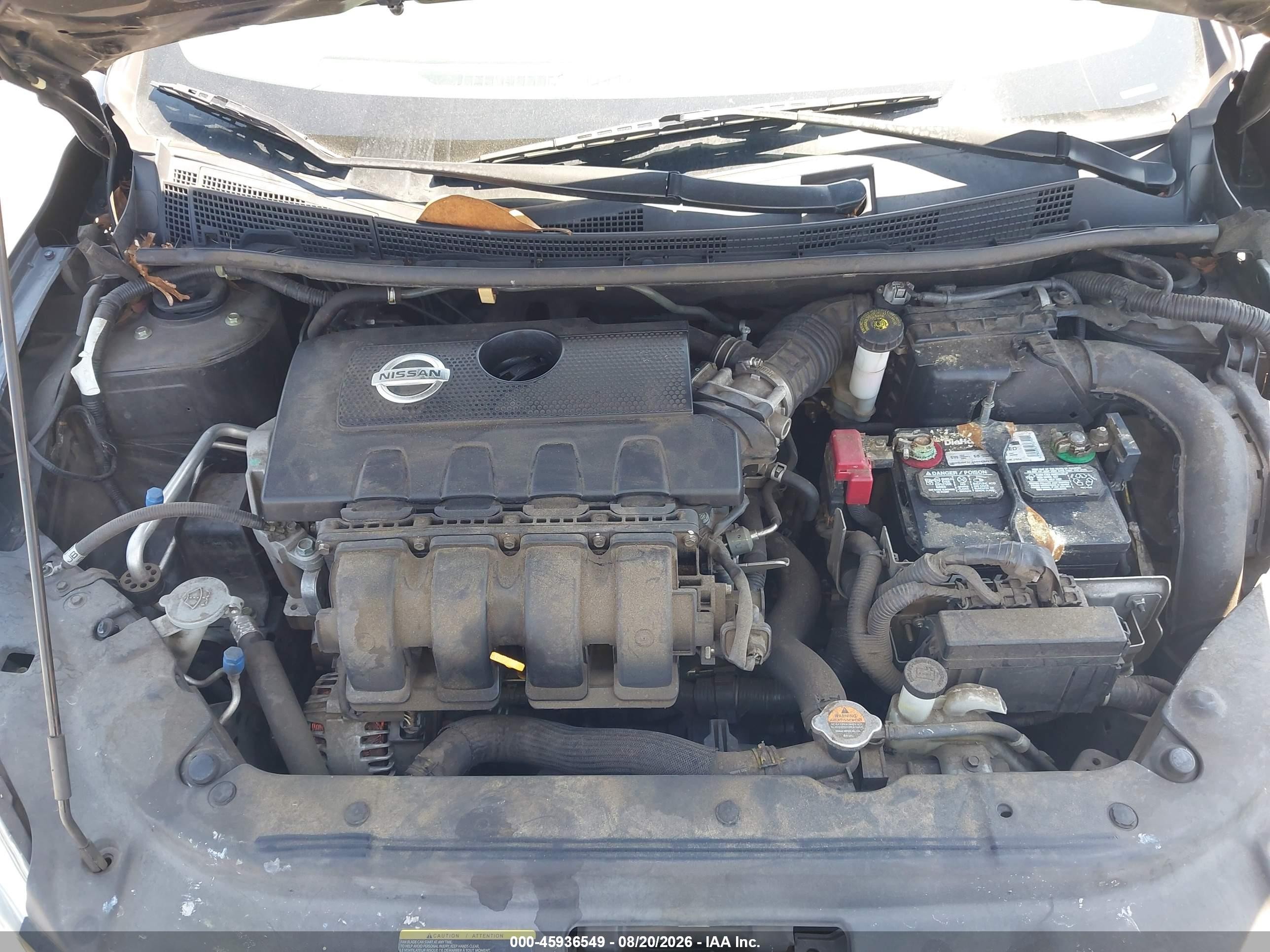 2015 Nissan Sentra Sv Black vin: 3N1AB7AP7FY290189