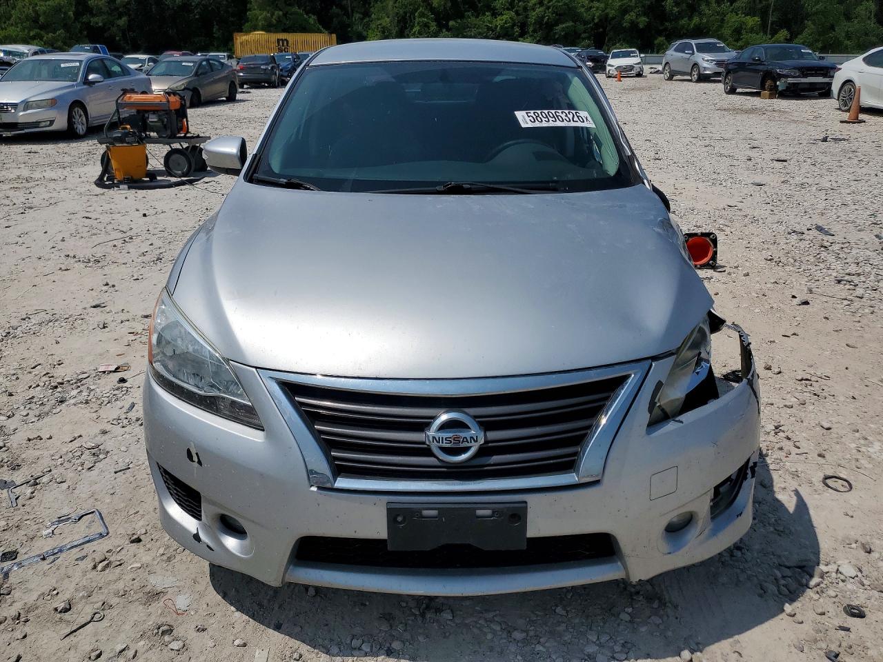 2015 Nissan Sentra Sr Серебряный vin: 3N1AB7AP7FY293478