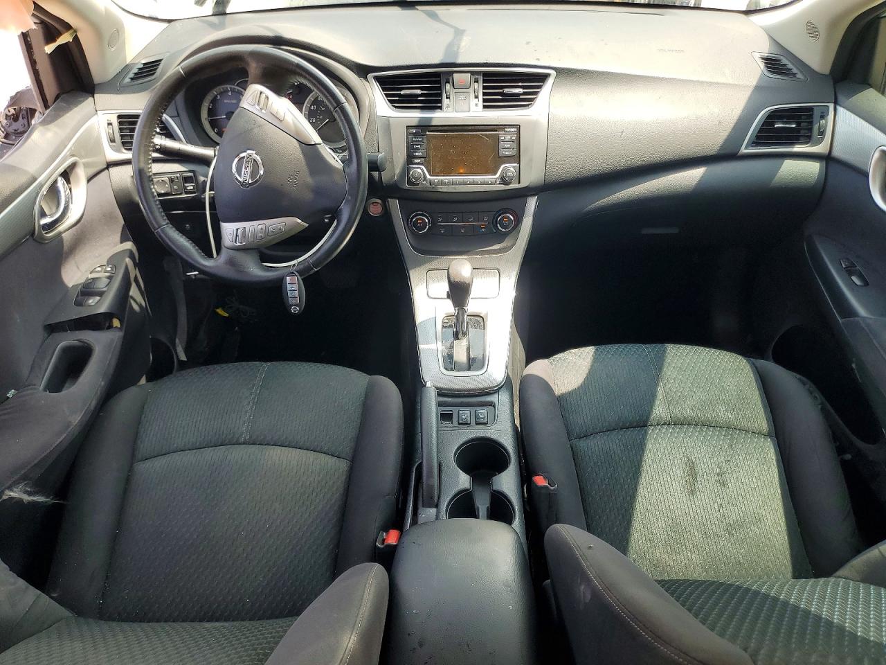 2015 Nissan Sentra Sr Серебряный vin: 3N1AB7AP7FY293478