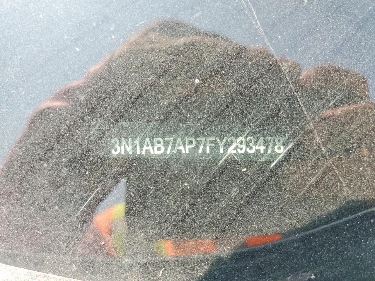 2015 Nissan Sentra Sr Серебряный vin: 3N1AB7AP7FY293478