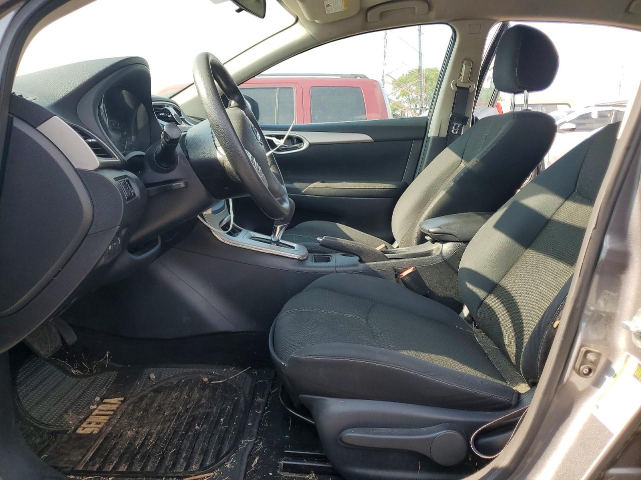 2015 Nissan Sentra S Gray vin: 3N1AB7AP7FY296302