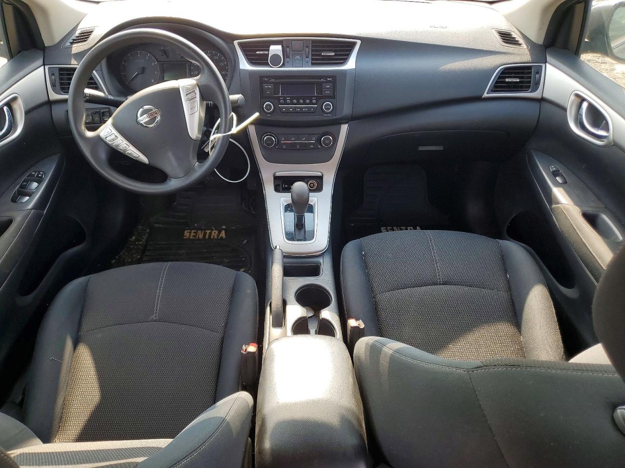 2015 Nissan Sentra S Gray vin: 3N1AB7AP7FY296302