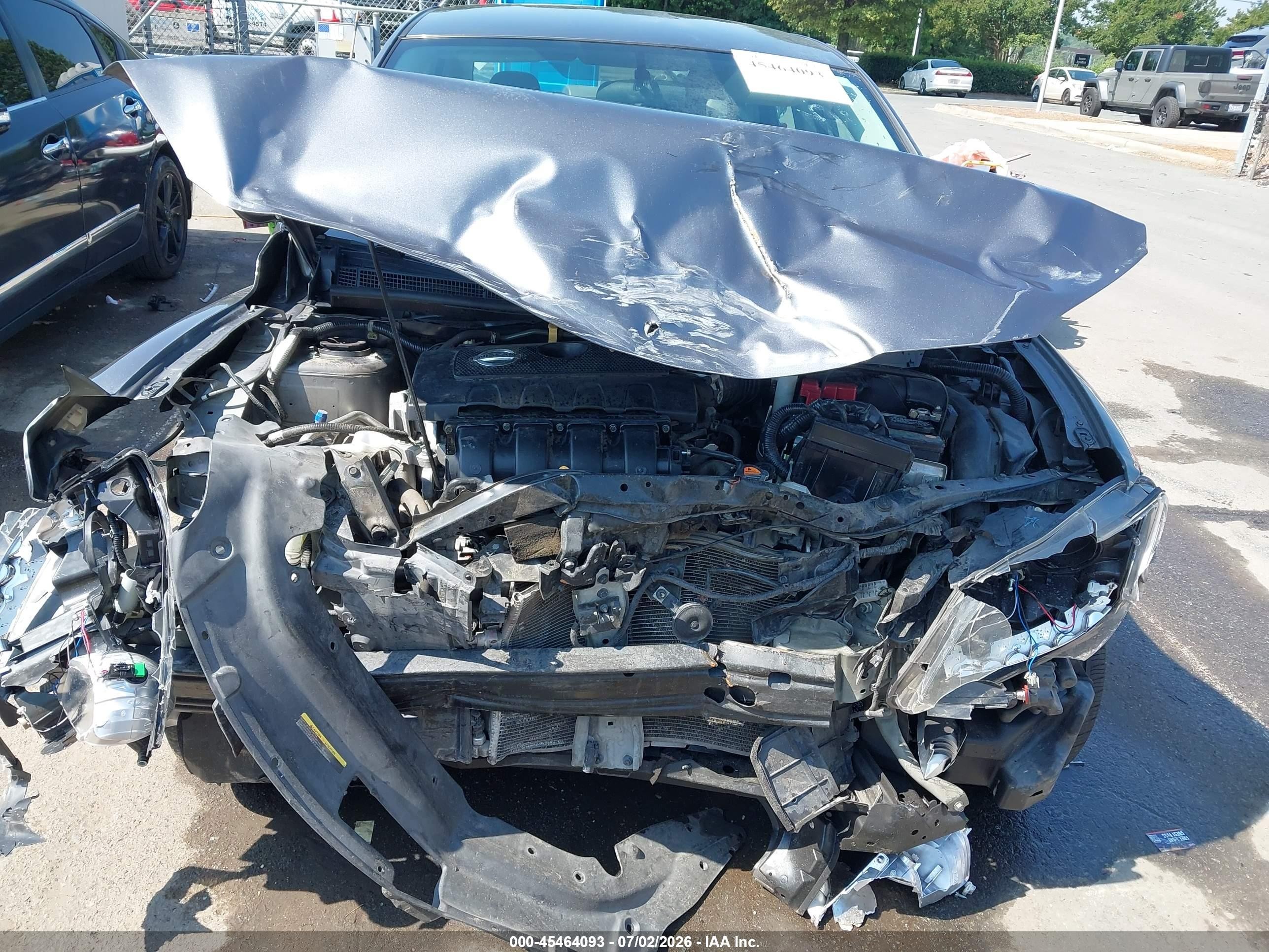 2015 Nissan Sentra S Gray vin: 3N1AB7AP7FY299071