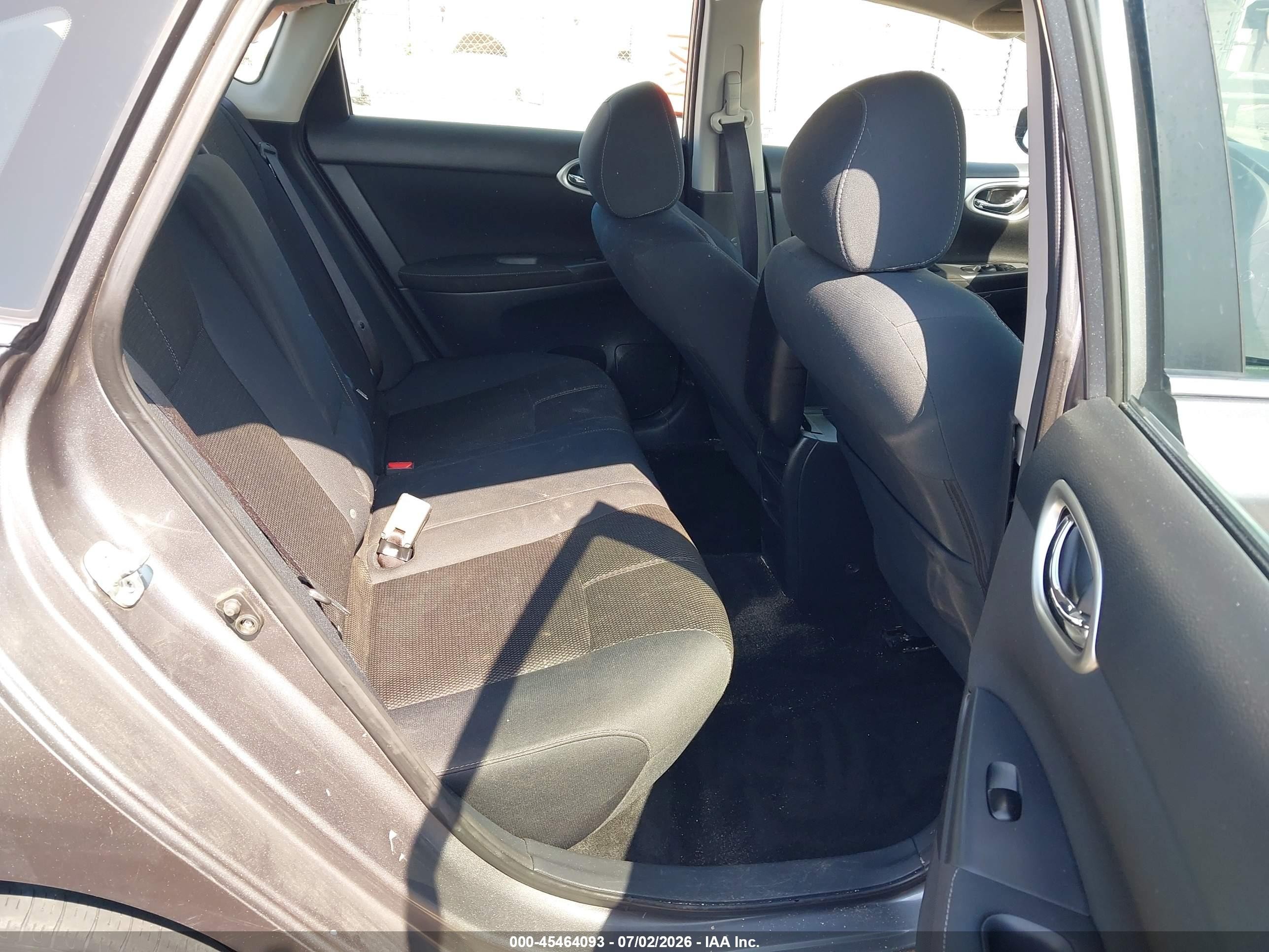 2015 Nissan Sentra S Gray vin: 3N1AB7AP7FY299071