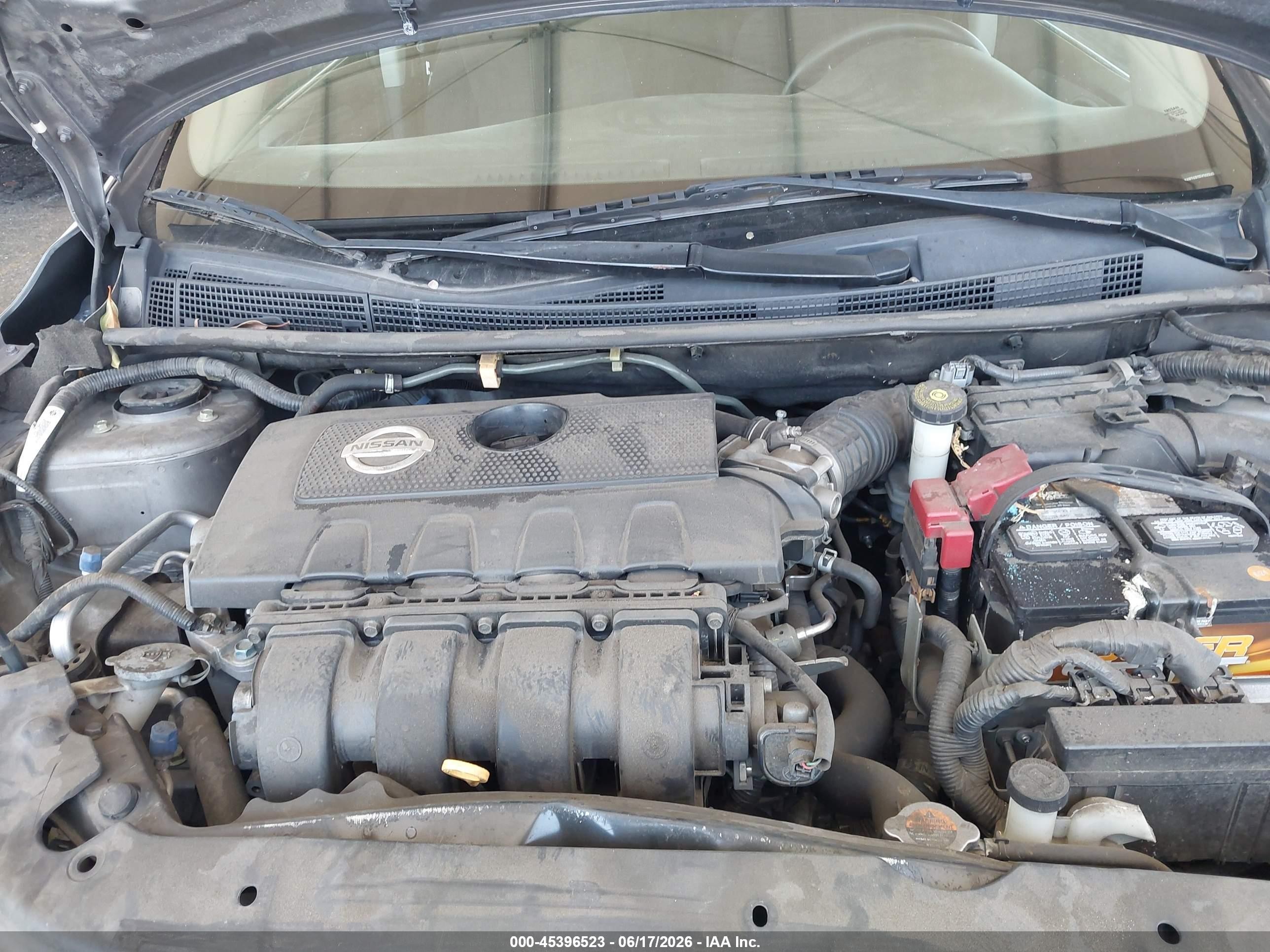 2015 Nissan Sentra S Gray vin: 3N1AB7AP7FY300848