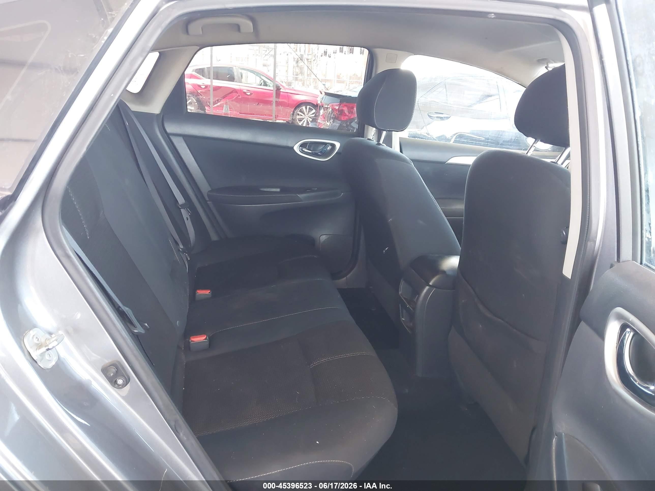 2015 Nissan Sentra S Gray vin: 3N1AB7AP7FY300848