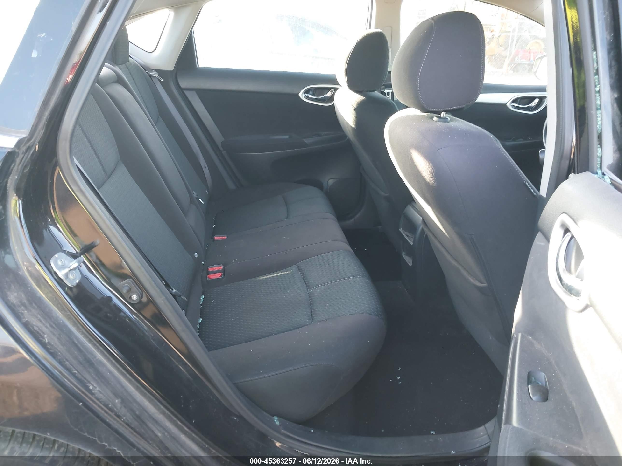 2015 Nissan Sentra Sr Black vin: 3N1AB7AP7FY302101