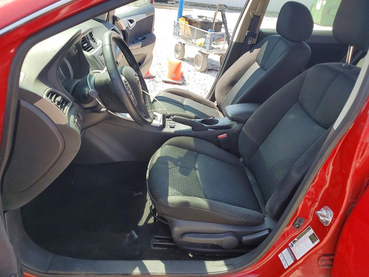 2015 Nissan Sentra Sr Red vin: 3N1AB7AP7FY302549