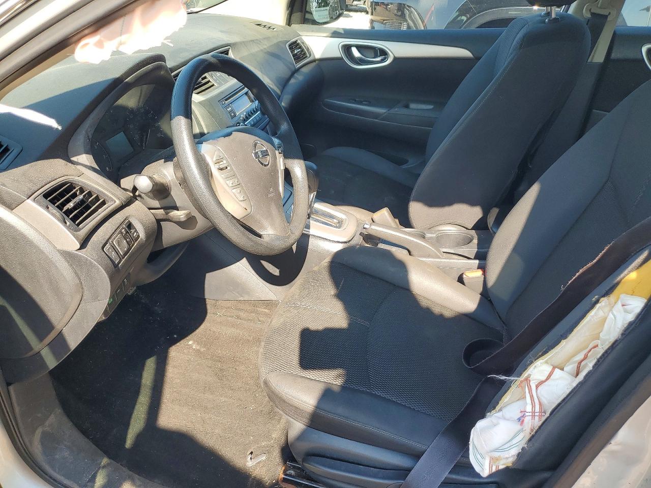 2015 Nissan Sentra S Gray vin: 3N1AB7AP7FY318959
