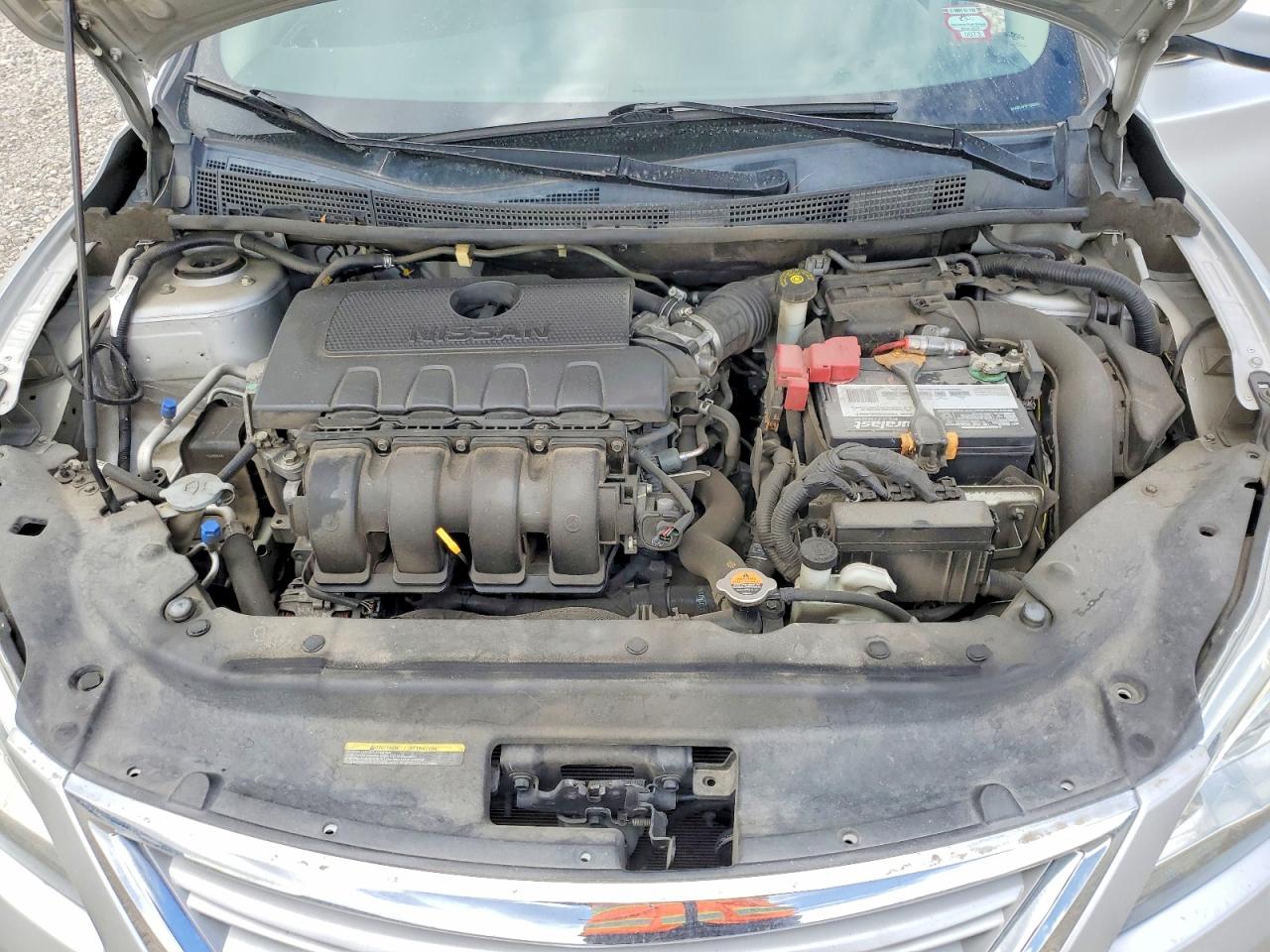2015 Nissan Sentra Fe+ S Silver vin: 3N1AB7AP7FY333056