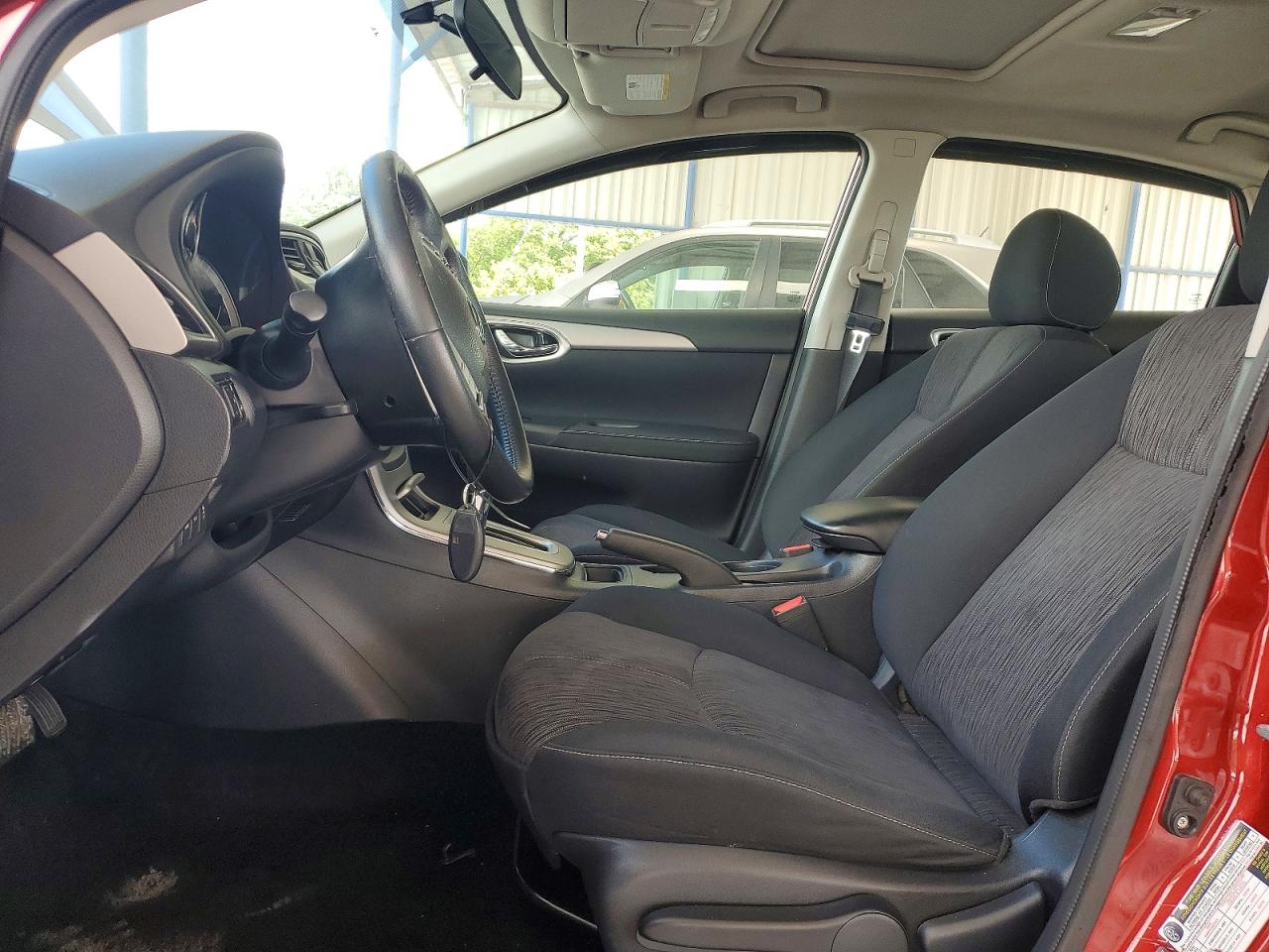 2015 Nissan Sentra Sv Red vin: 3N1AB7AP7FY333090