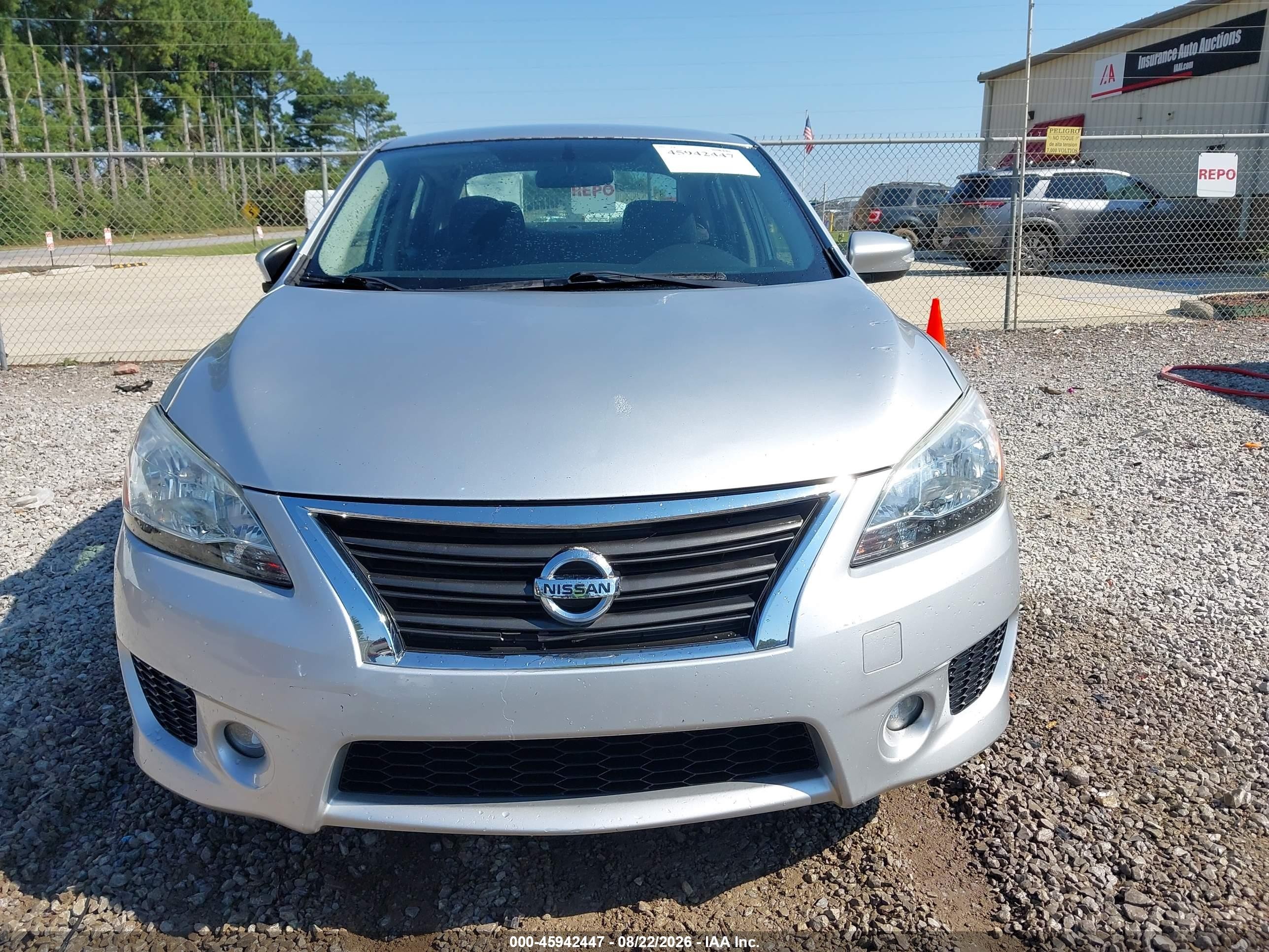 2015 Nissan Sentra Sr Silver vin: 3N1AB7AP7FY338063