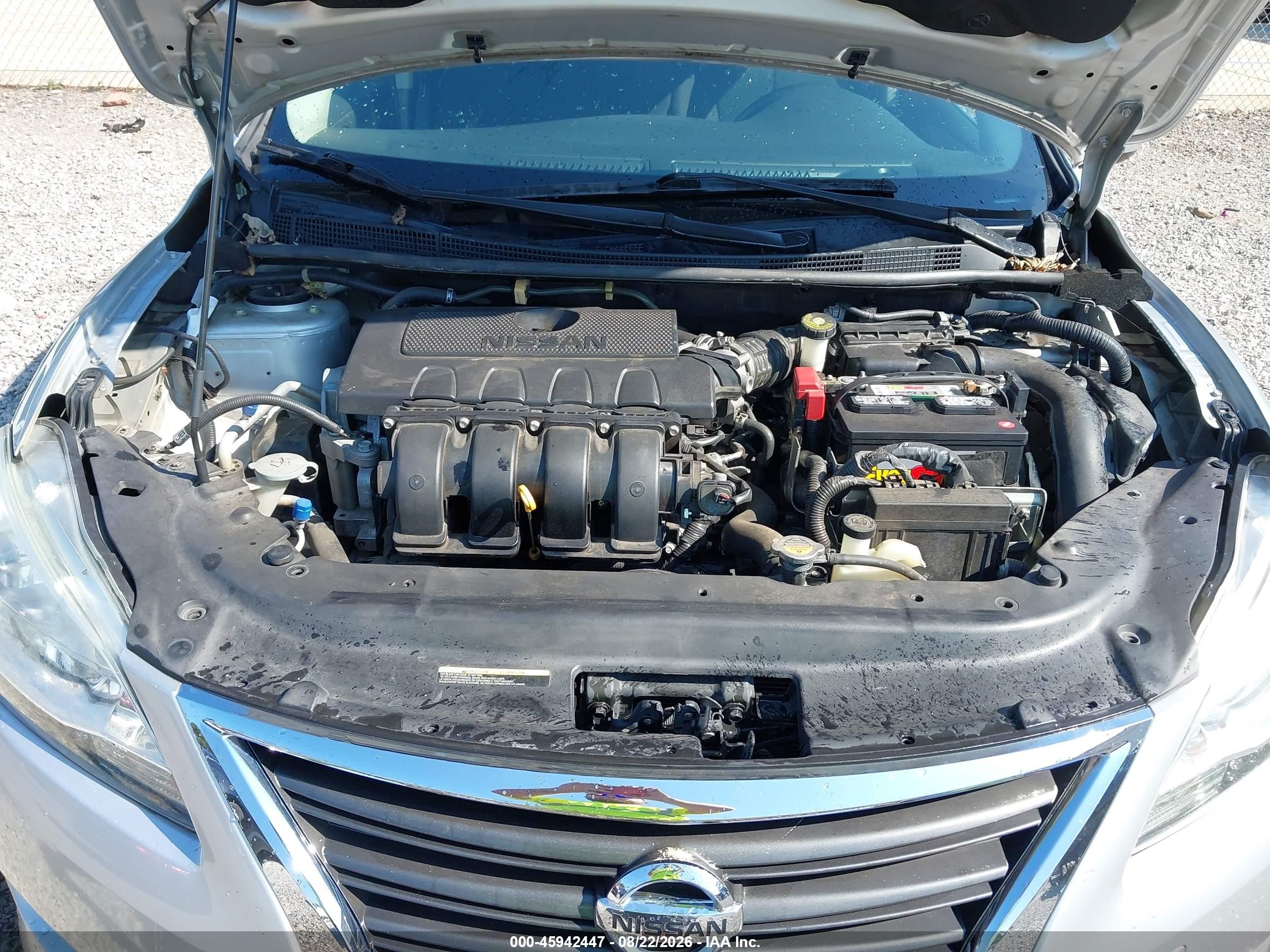 2015 Nissan Sentra Sr Silver vin: 3N1AB7AP7FY338063