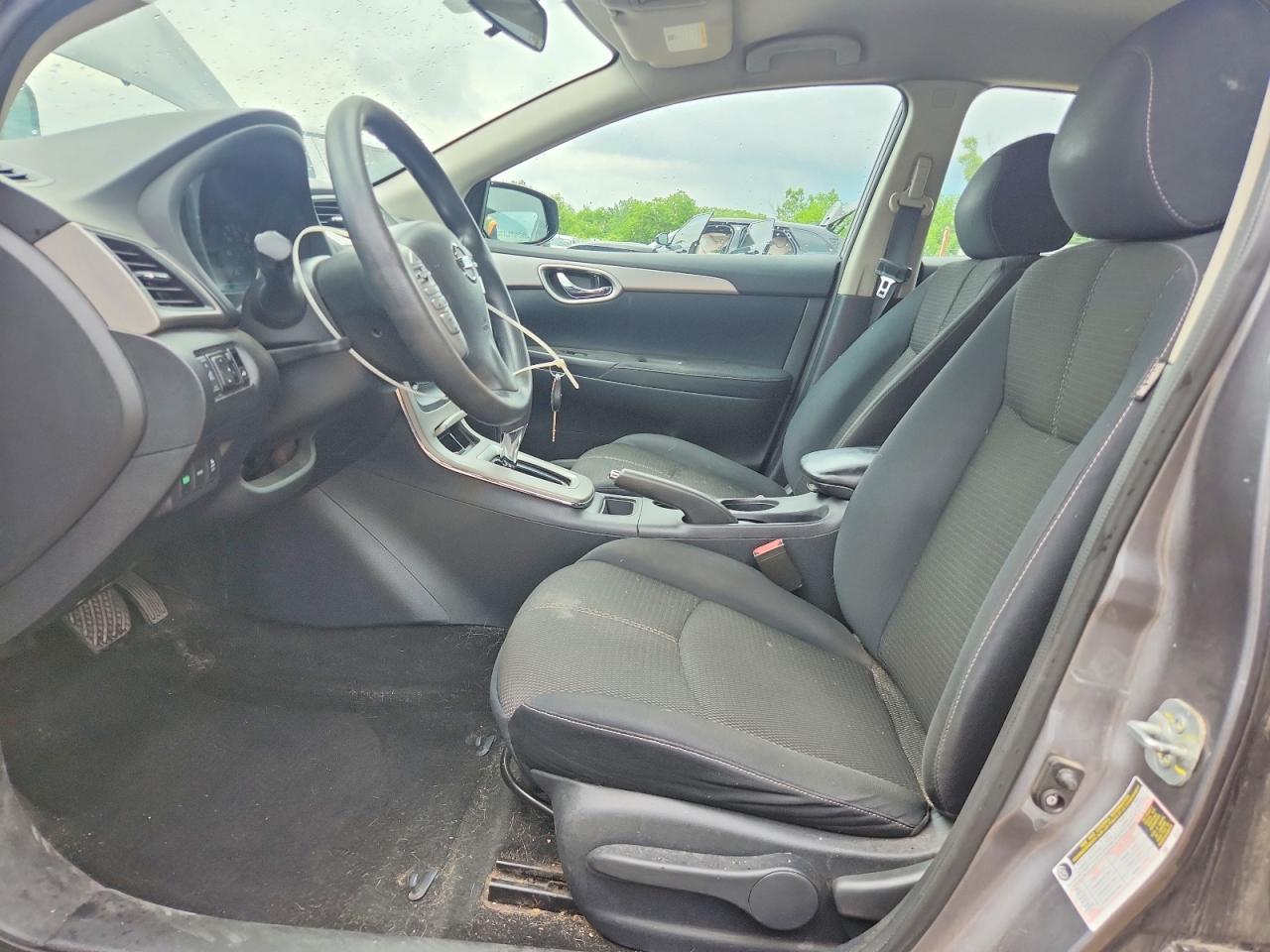 2015 Nissan Sentra S Silver vin: 3N1AB7AP7FY344106
