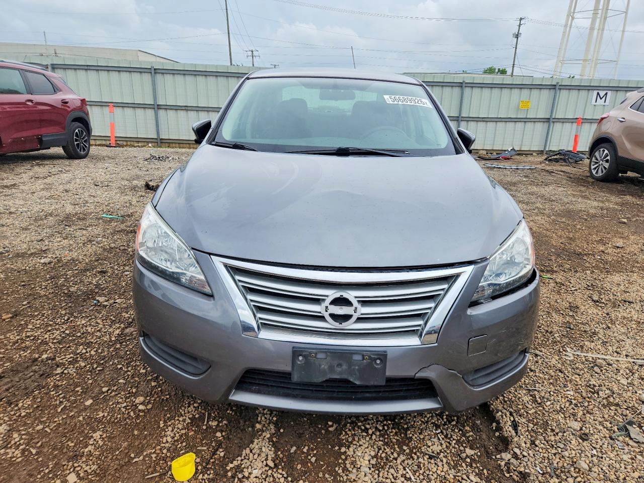2015 Nissan Sentra S Silver vin: 3N1AB7AP7FY344106