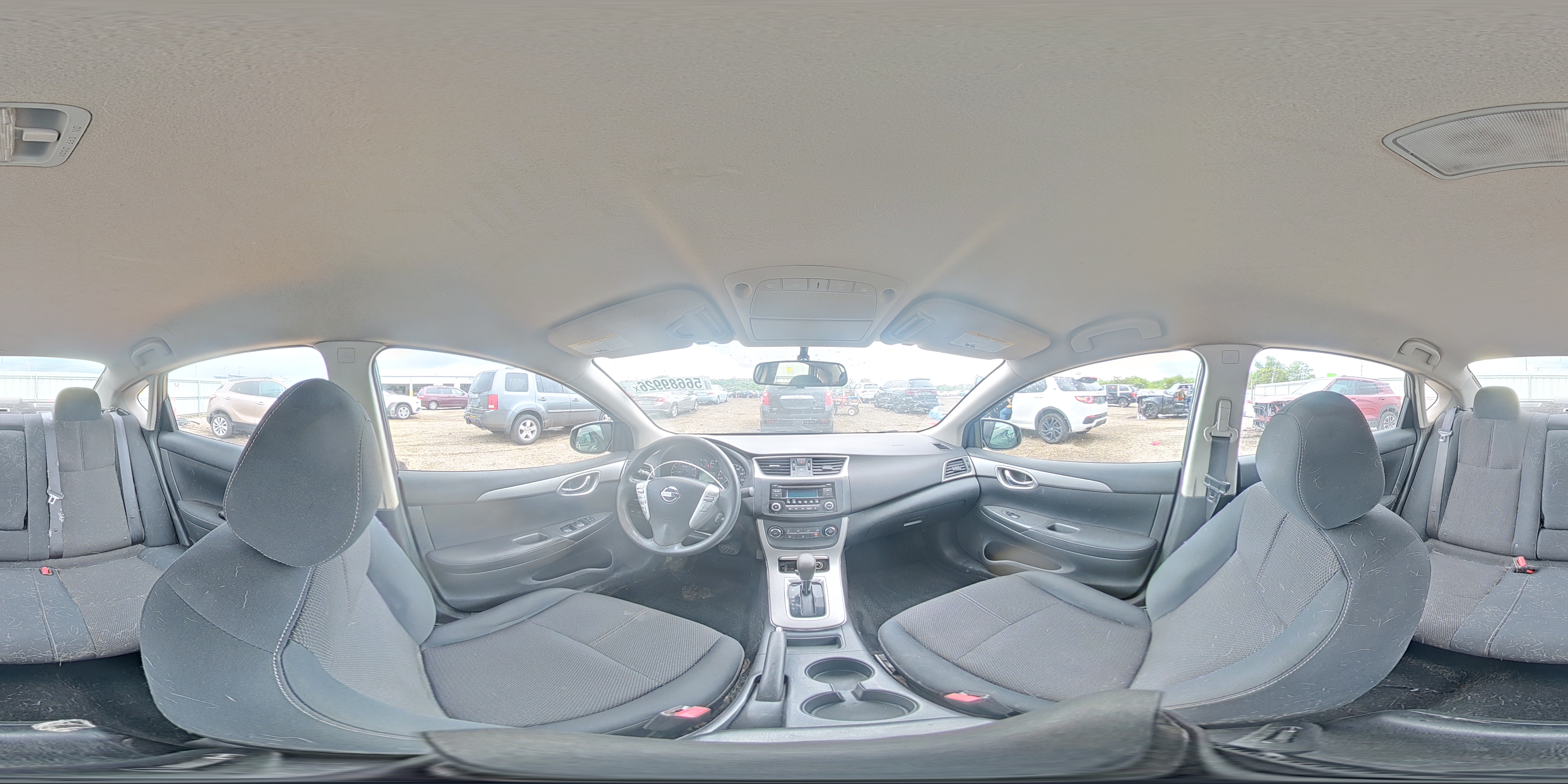 2015 Nissan Sentra S Silver vin: 3N1AB7AP7FY344106