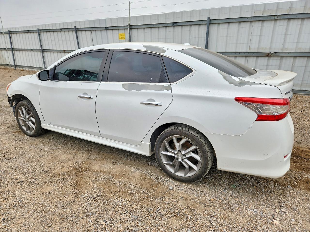 2015 Nissan Sentra Sr White vin: 3N1AB7AP7FY346938