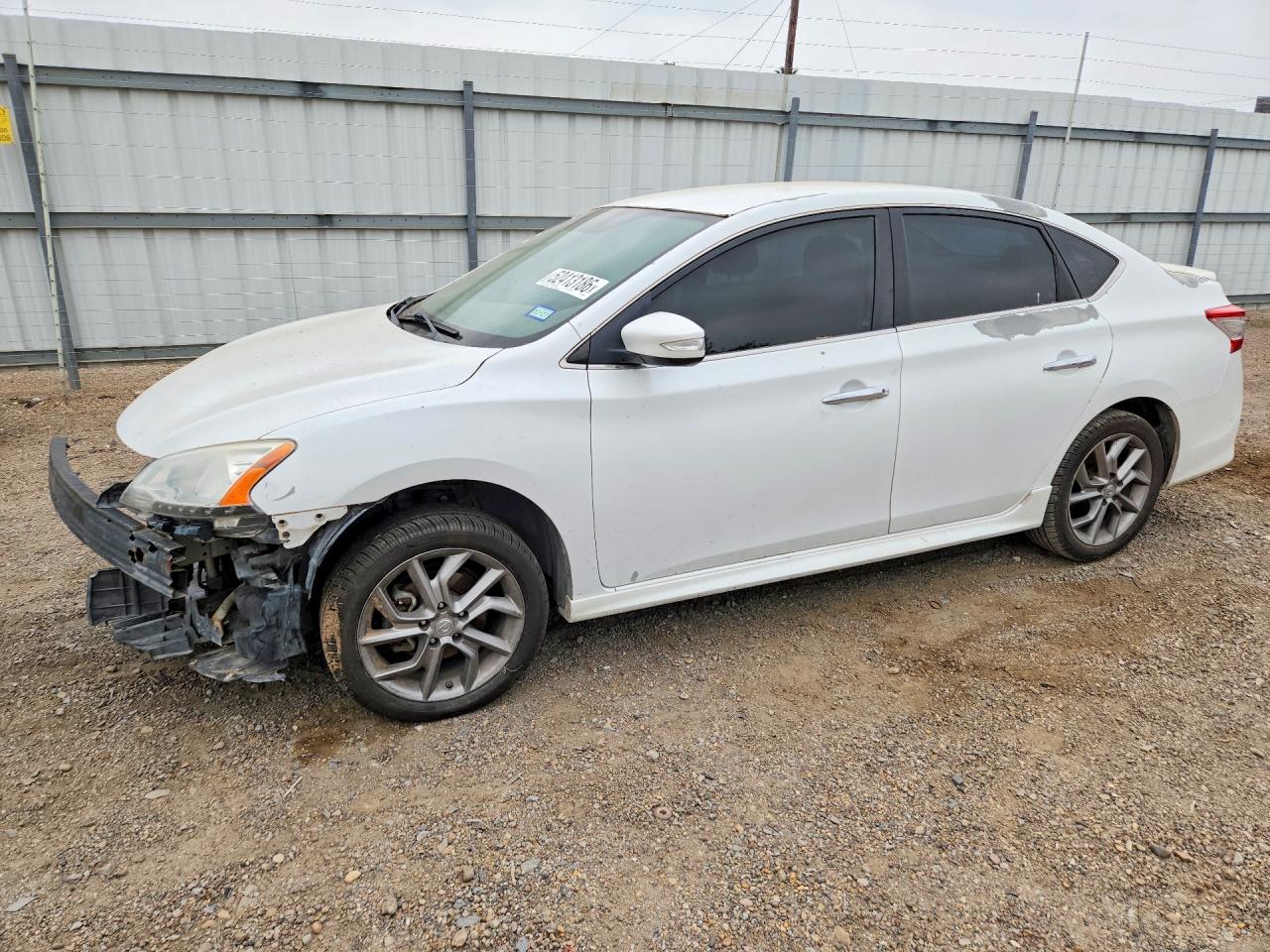 2015 Nissan Sentra Sr White vin: 3N1AB7AP7FY346938